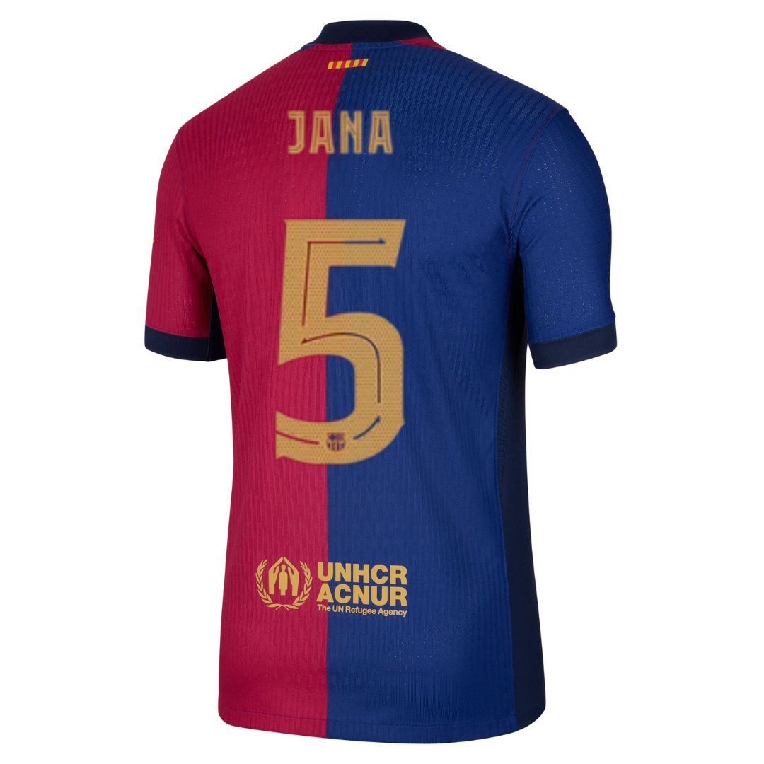 Barcelona Home 24/25 Match Shirt - JANA 5 - Straight Fit