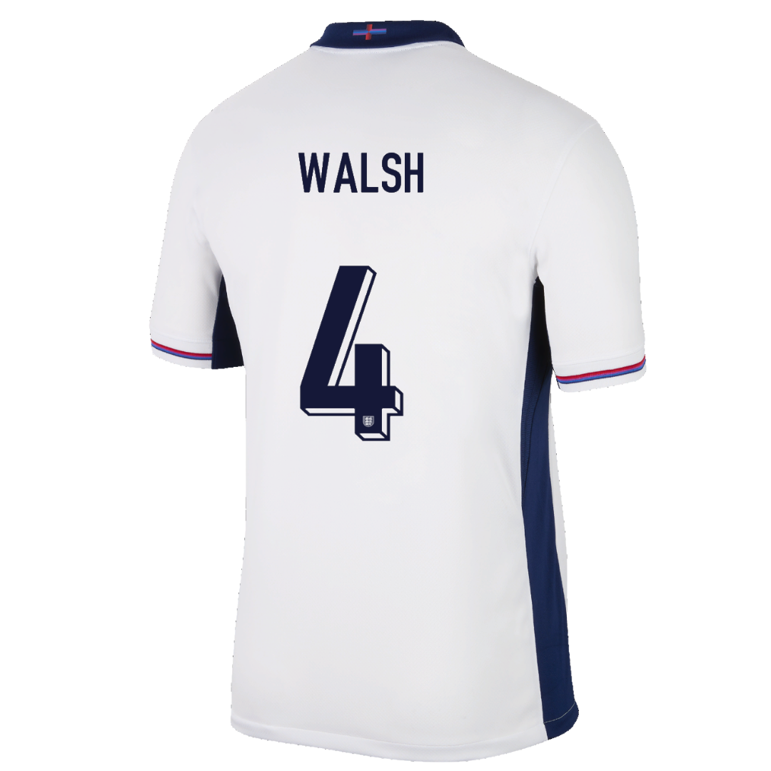 England Lionesses Home 2024 Straight Fit Shirt - WALSH 4