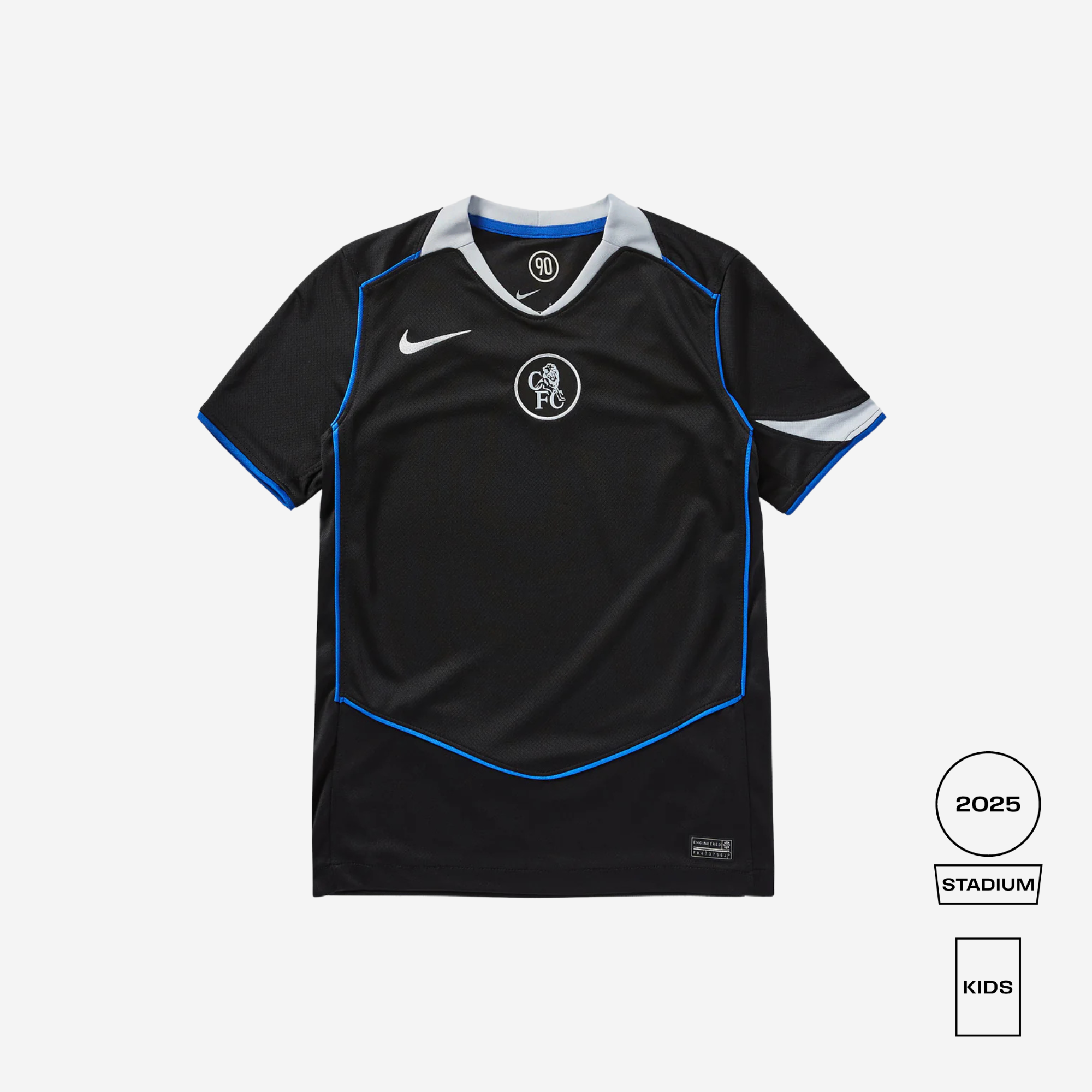 KIDS Chelsea FC 2025/26 Stadium Third Total 90 Soccer Replica Jersey