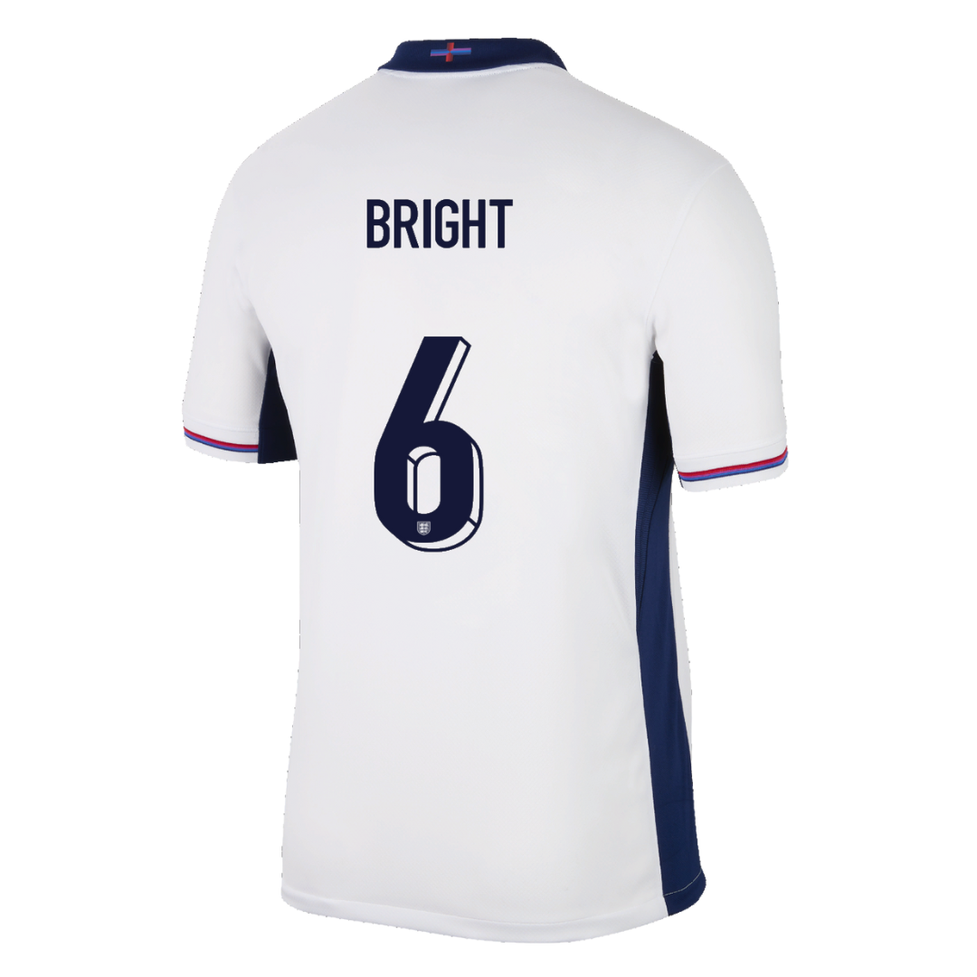 England Lionesses Home 2024 Straight Fit Shirt - BRIGHT 6