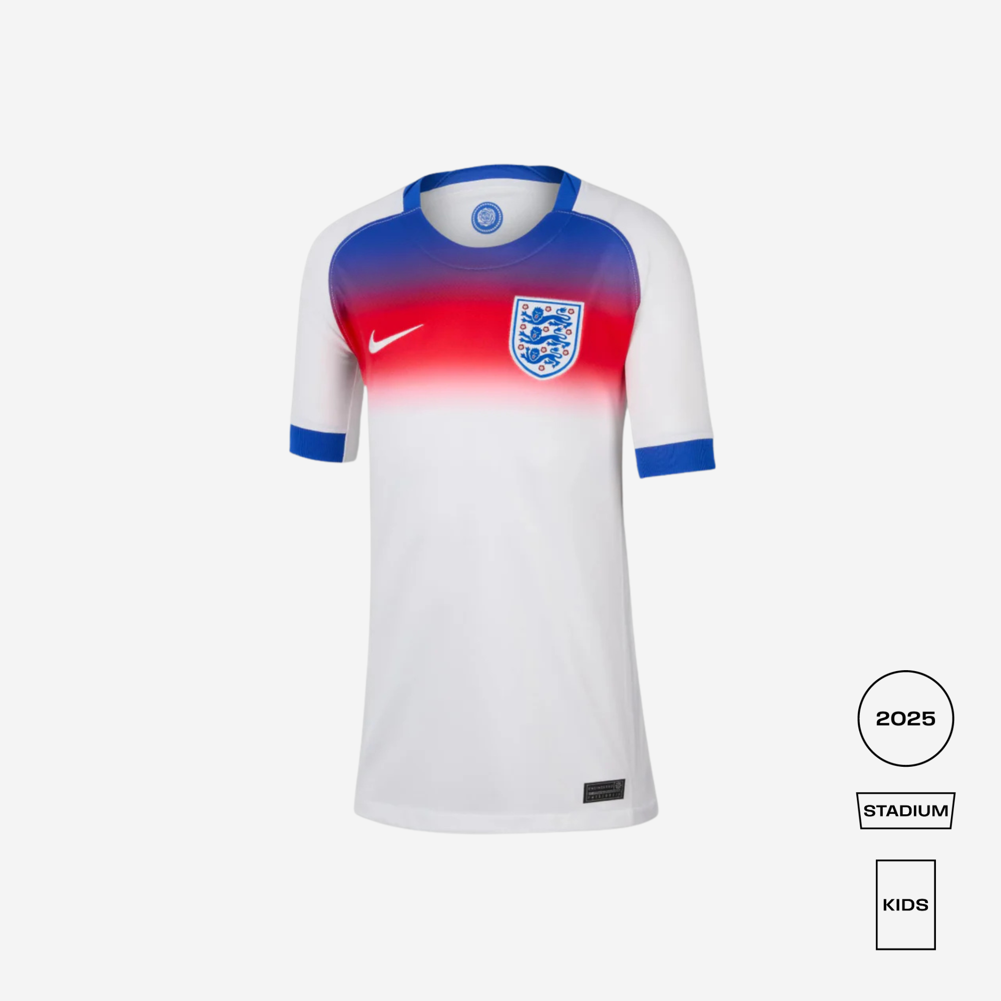 KIDS England Home Stadium Jersey