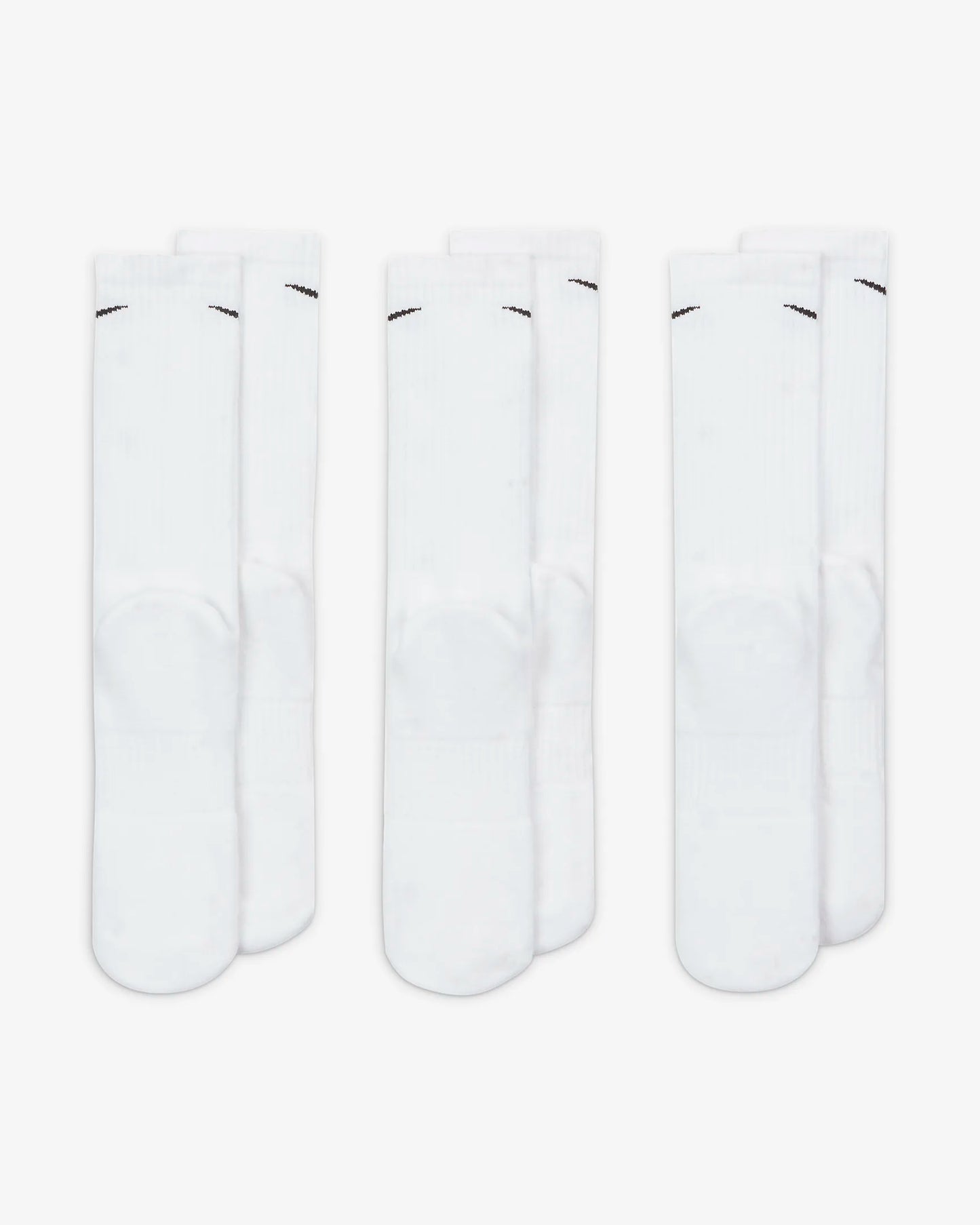 Nike Everyday Cushioned - Training Crew Socks (3 Pairs) - White