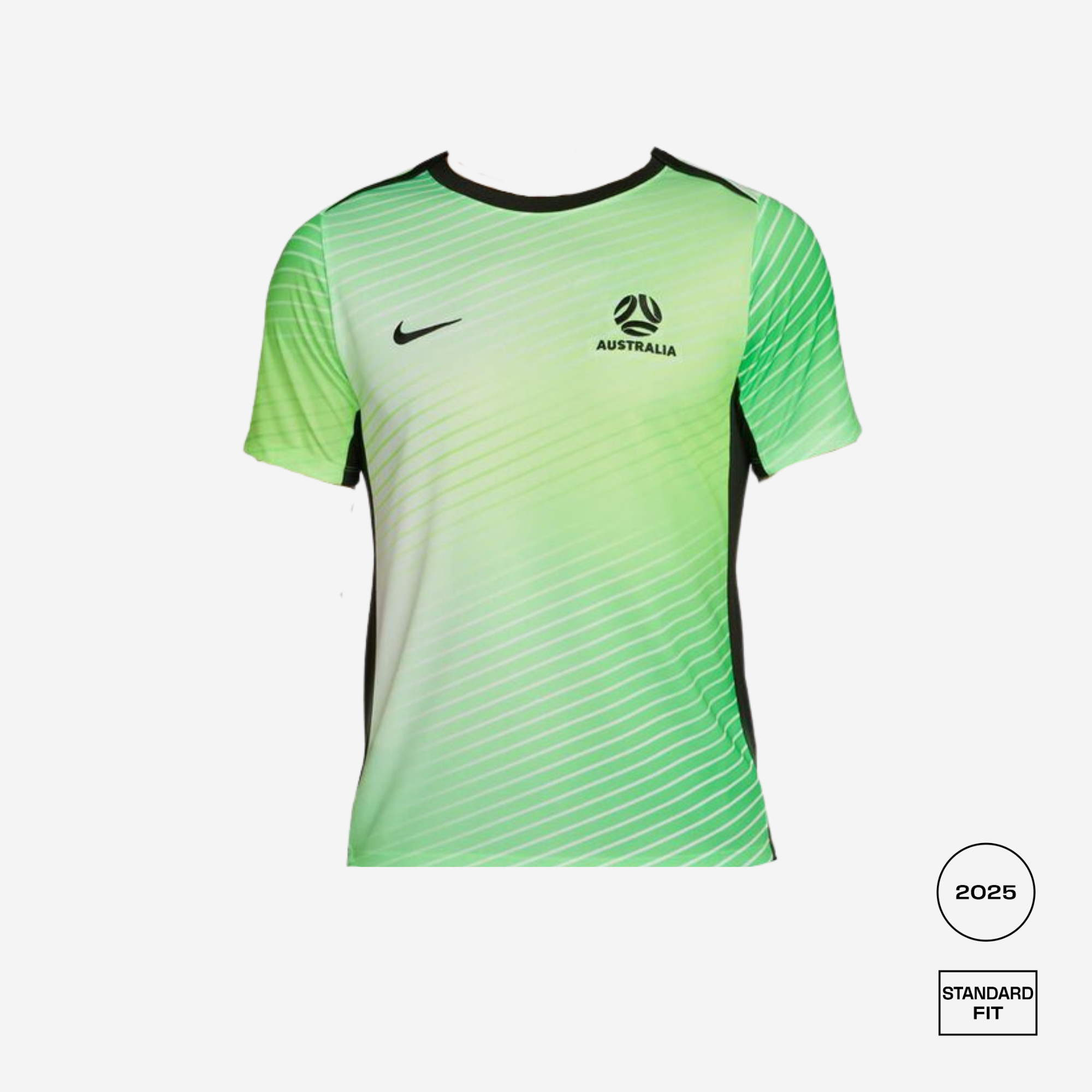 Australia Pre-Match Short-Sleeve Straight Fit Shirt