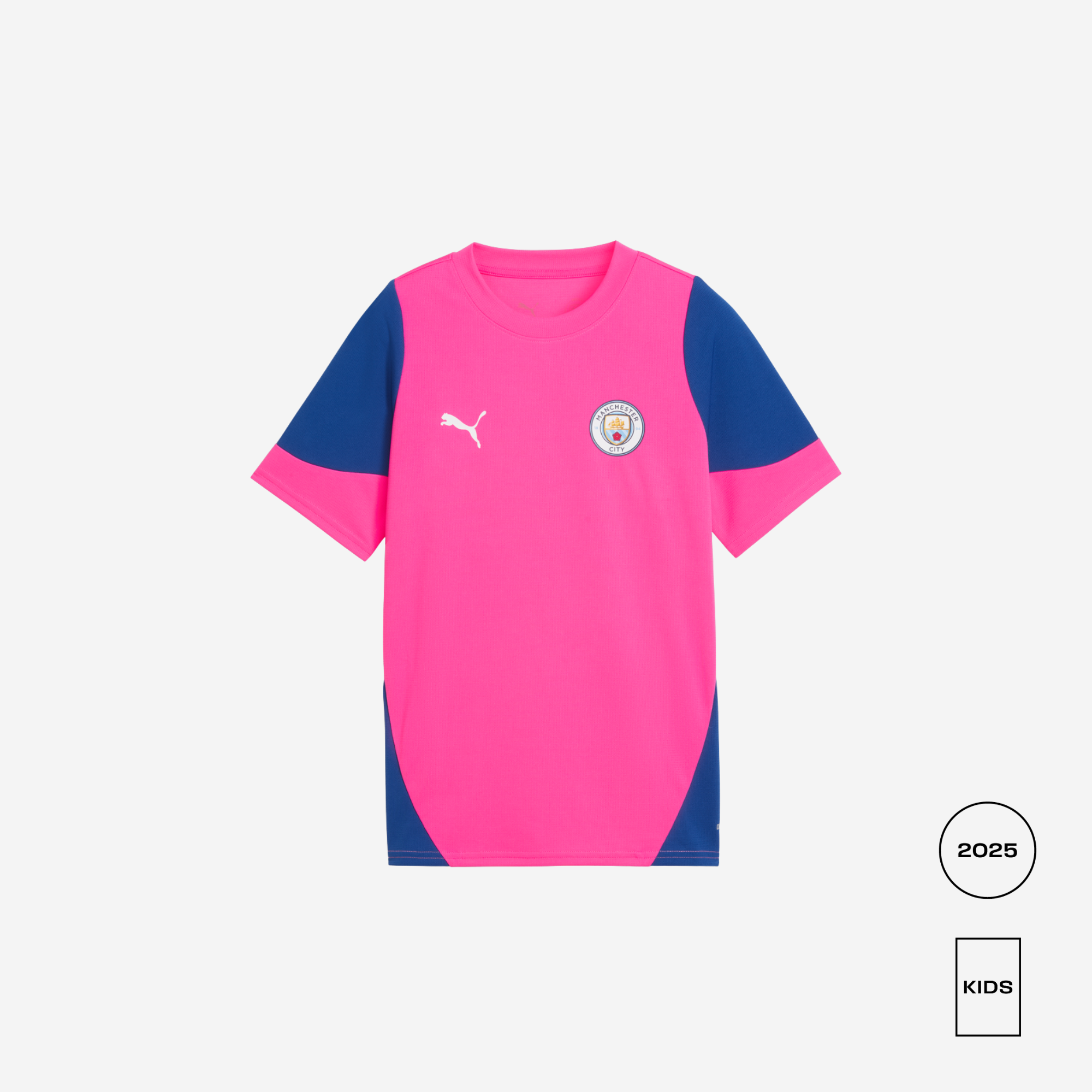 KIDS Manchester City Training Shirt Pink