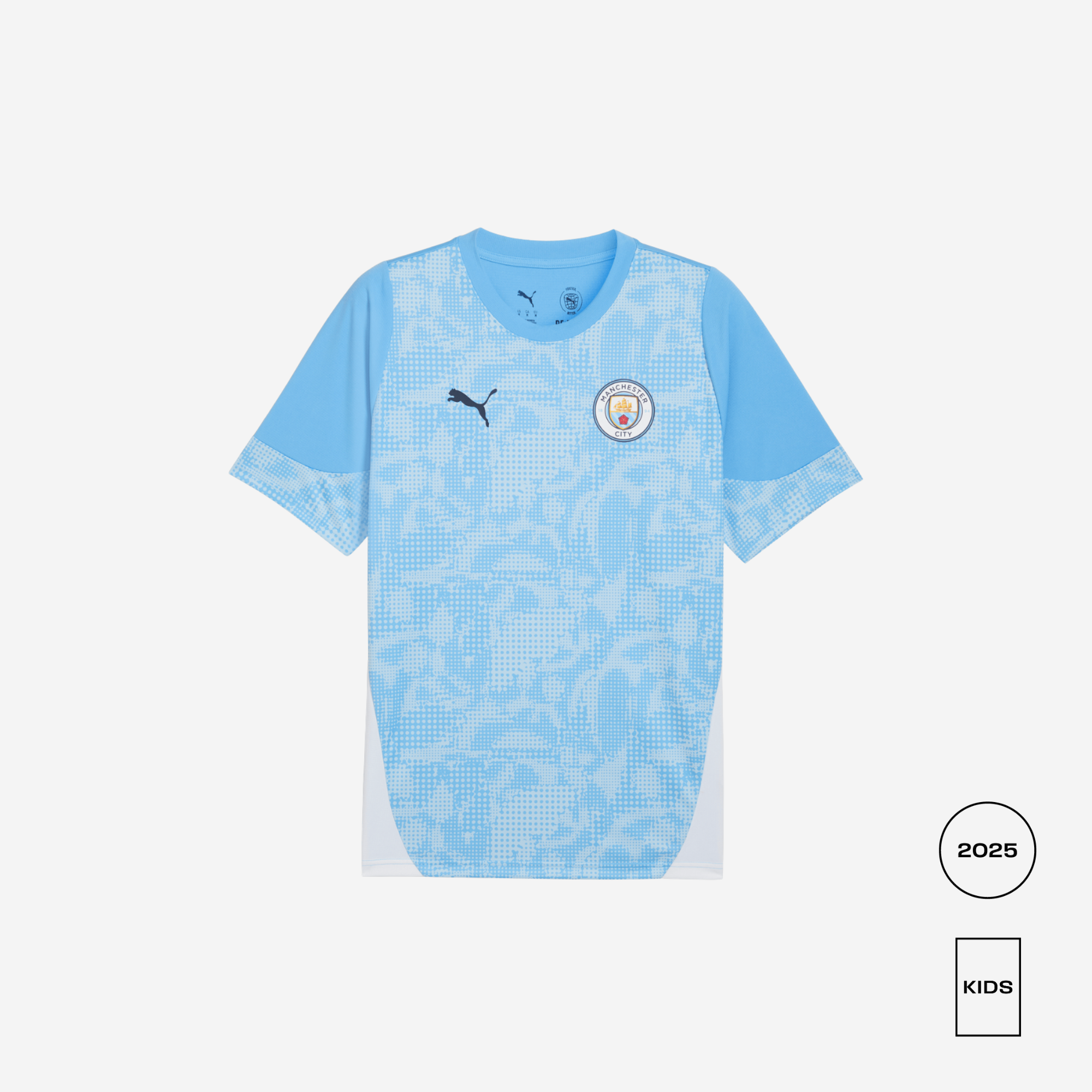 KIDS Manchester City Training Shirt Blue