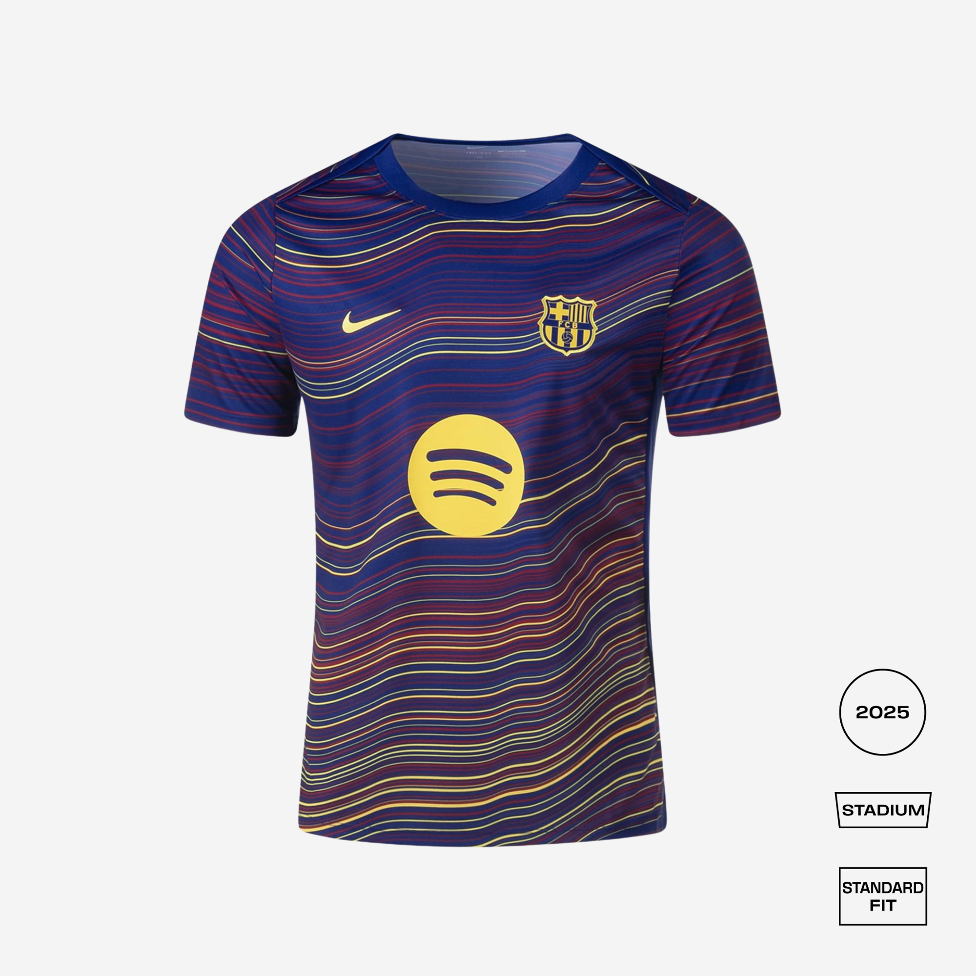 FC Barcelona Straight Fit Academy Pro Home Pre Match