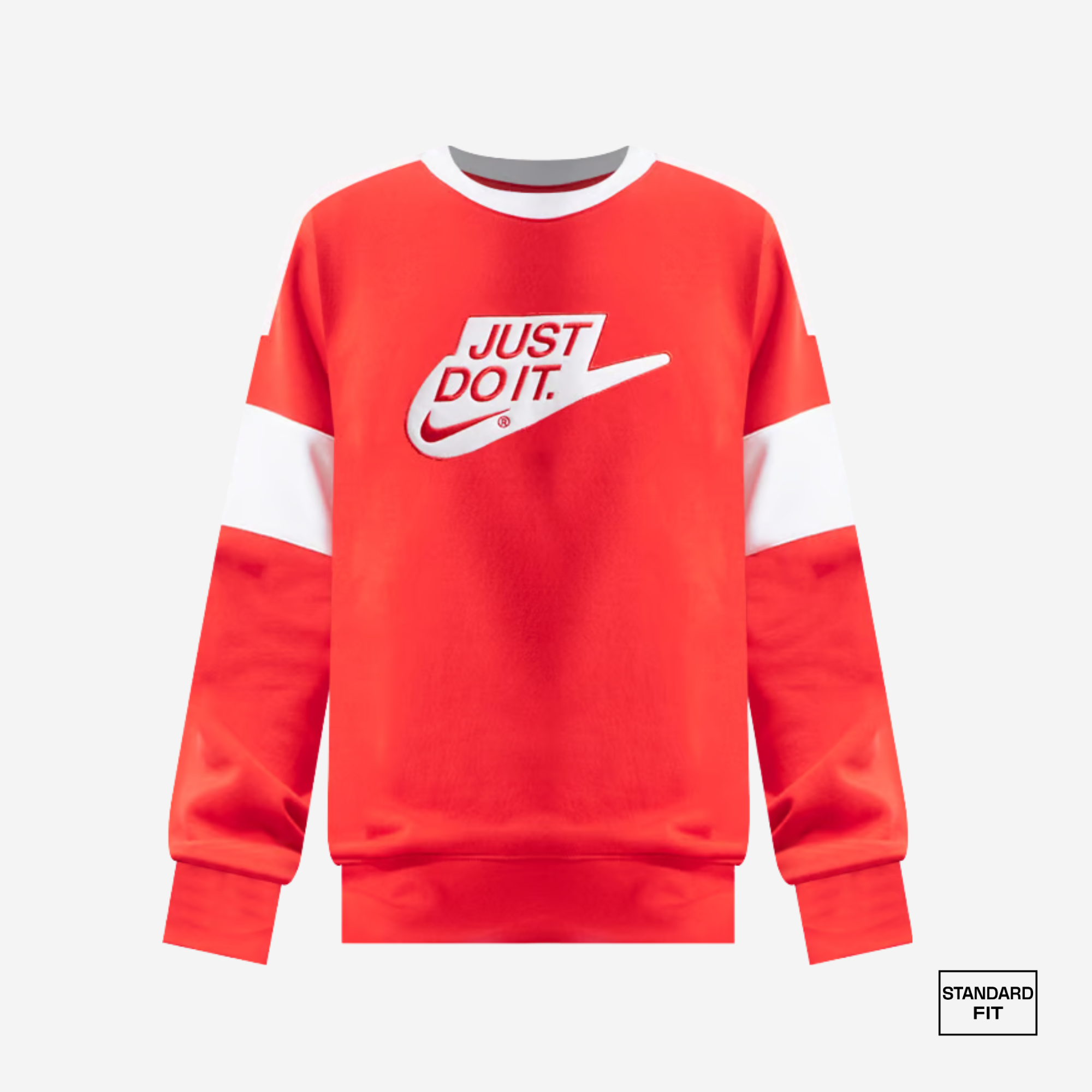 Nike Sportswear Club Straight Fleece Crew-Neck Sweatshirt