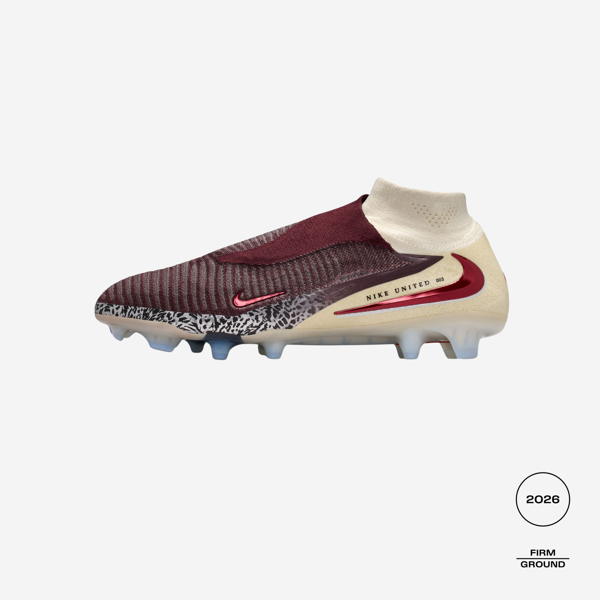 Nike United Phantom 6 High Elite Firm-Ground Football Boots