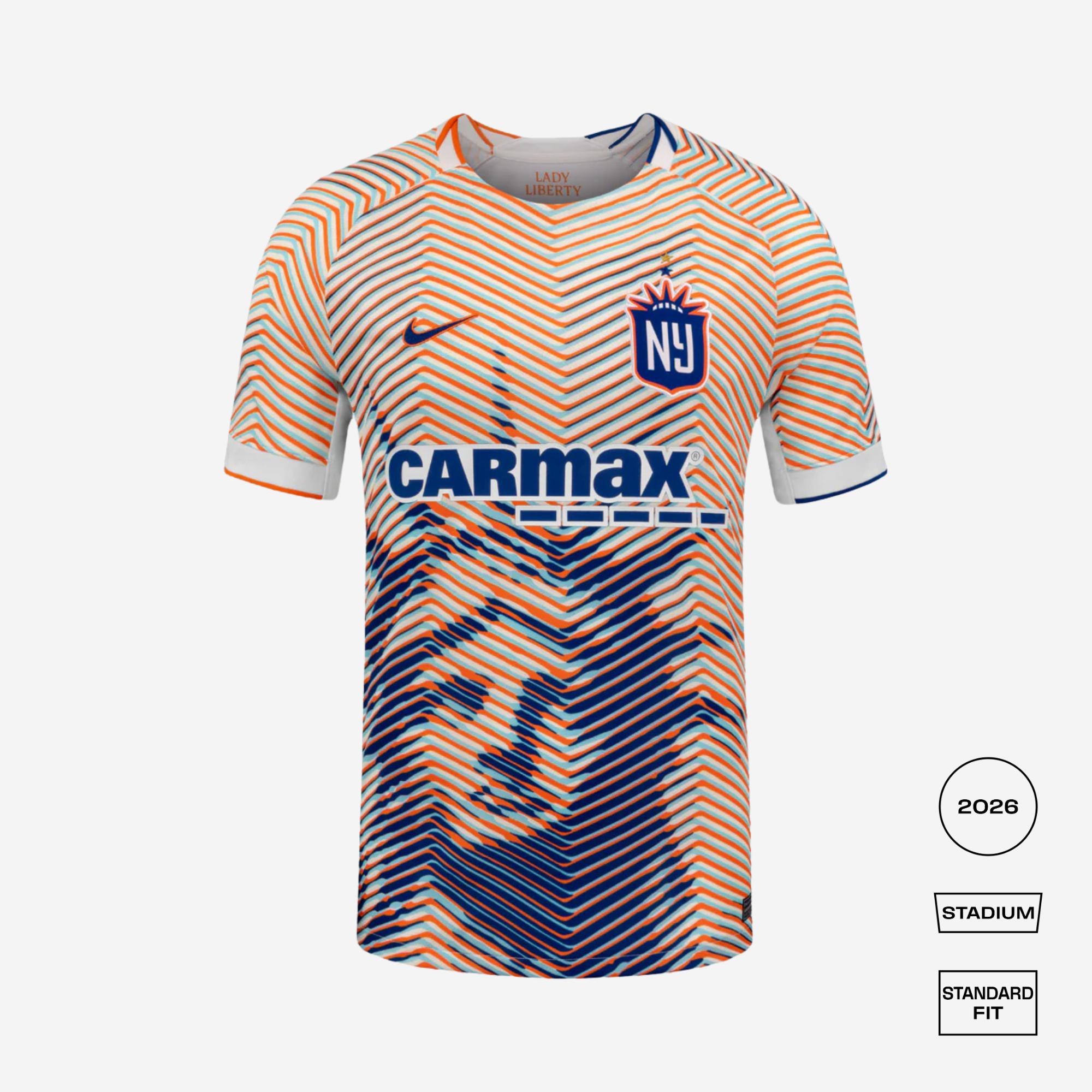 NJ/NY Gotham 2026 Third Straight Fit Stadium Shirt