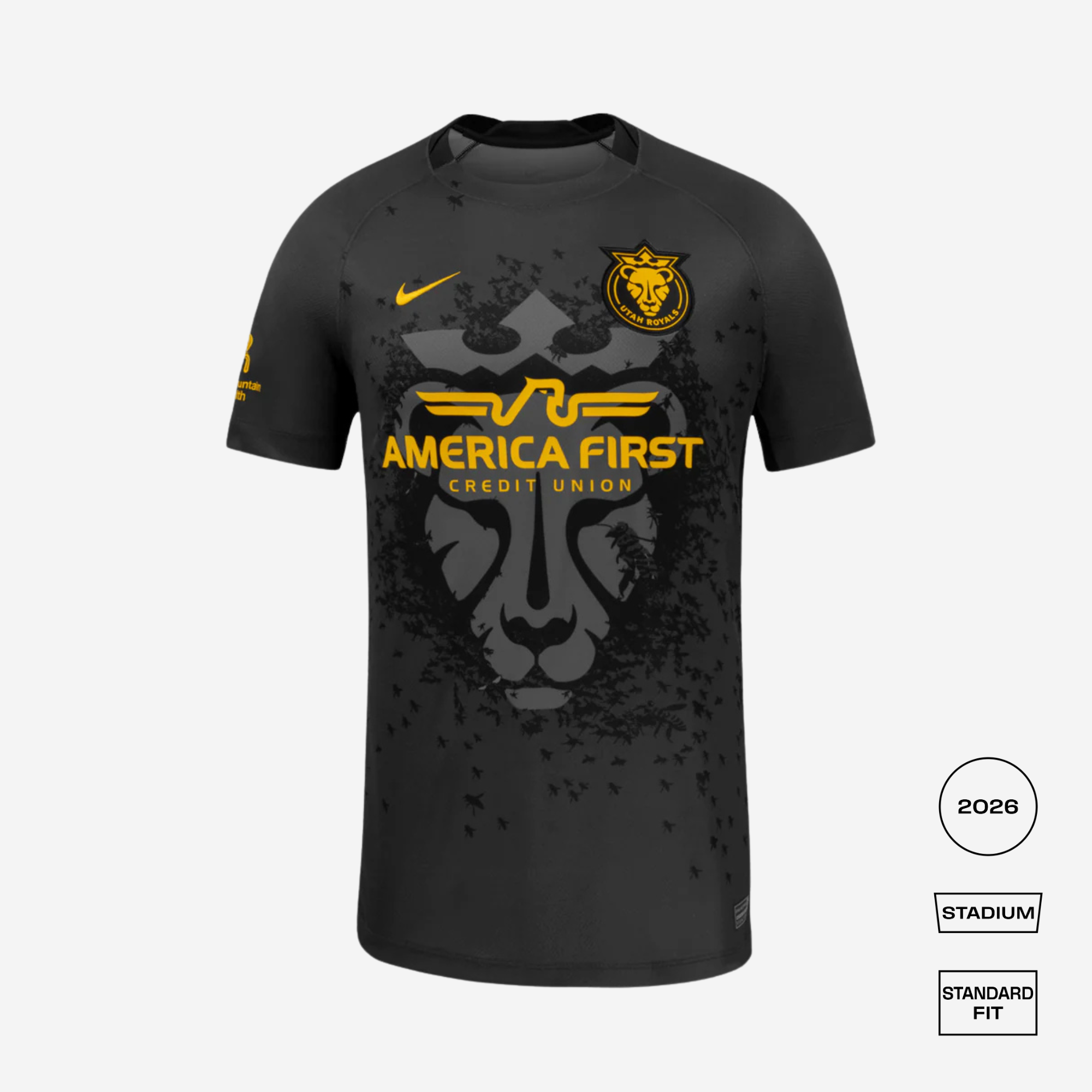 Utah Royals 2026 Third Straight Fit Stadium Shirt