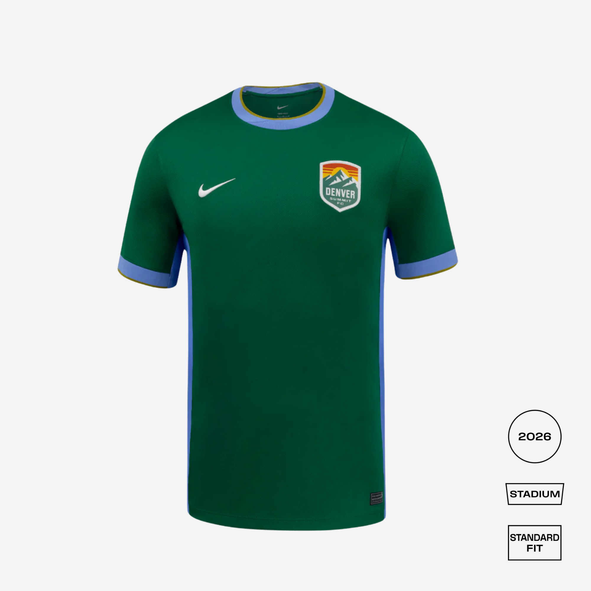 Denver Summit 2026 Home Straight Fit Stadium Shirt