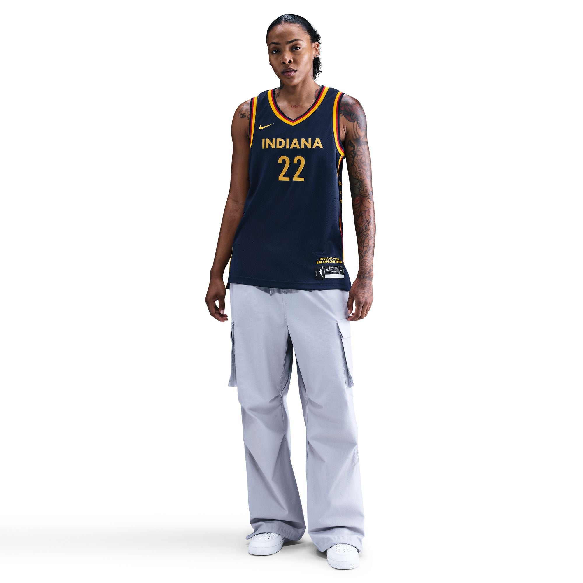 Caitlin Clark Indiana Fever Explorer Edition Curved Fit Jersey