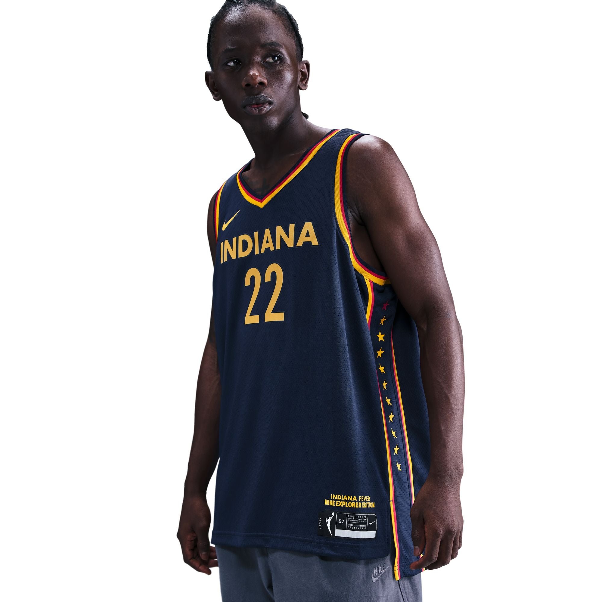 Caitlin Clark Indiana Fever Explorer Edition Curved Fit Jersey
