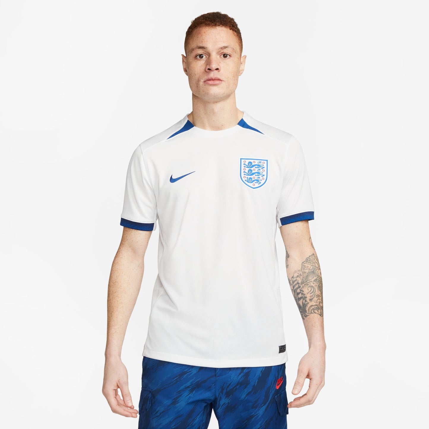 England Home Nike Stadium Straight Fit Jersey 2023