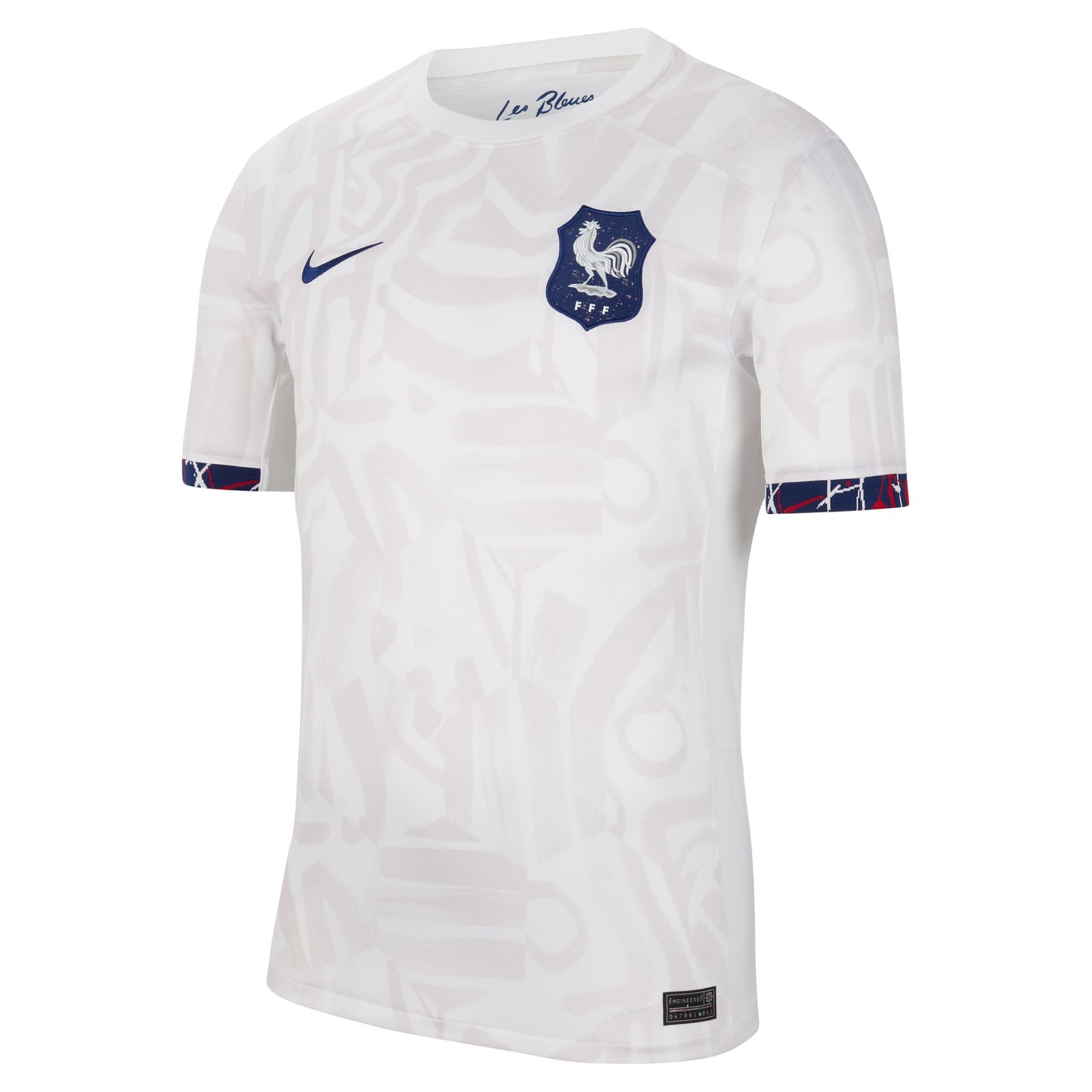 France Away Nike Stadium Straight Fit Jersey 2023