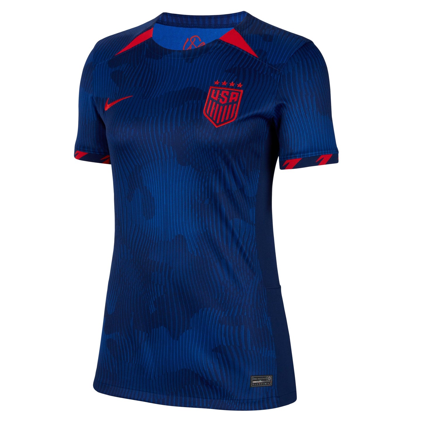 USA Away Nike Stadium Curved Fit Jersey 2023