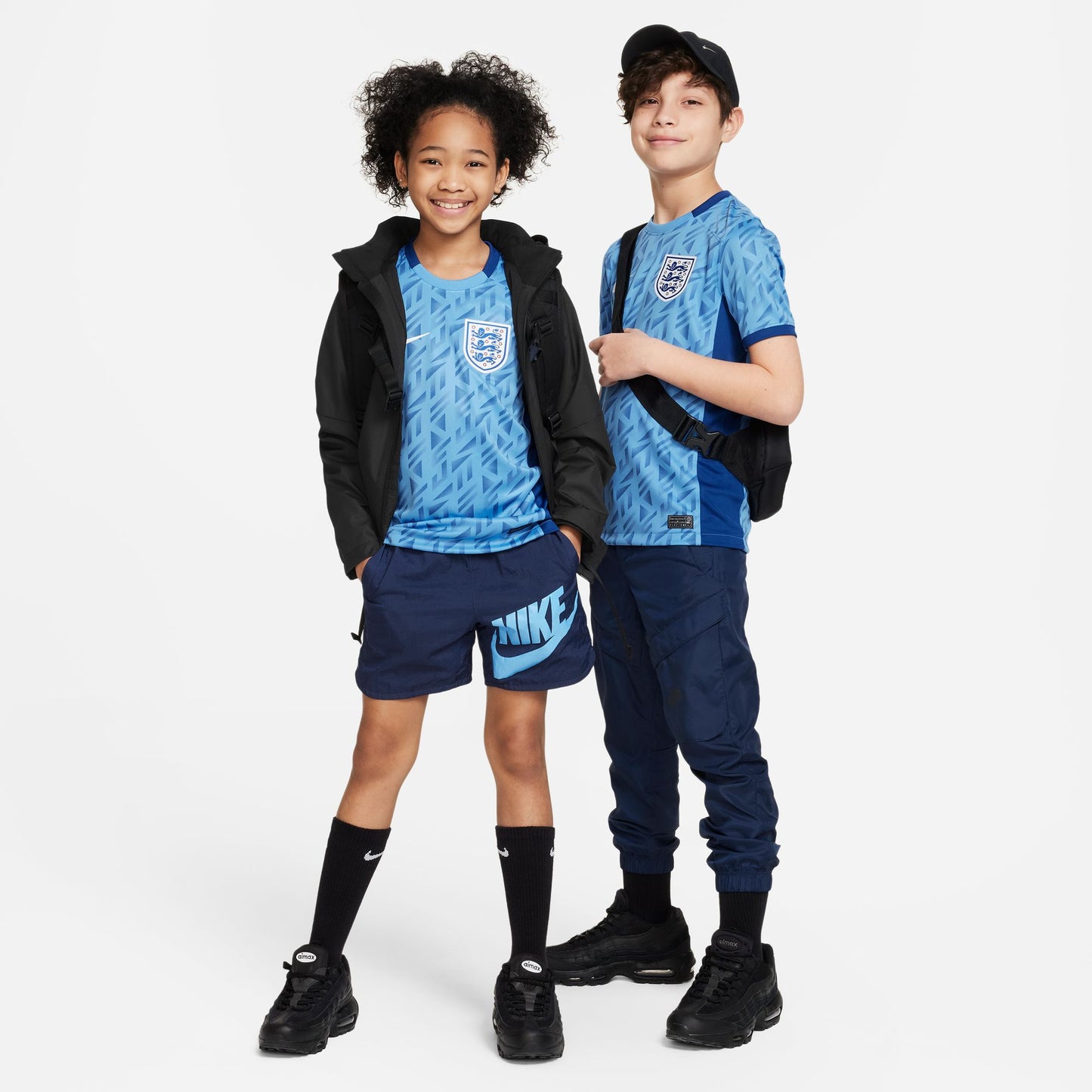 England Stadium Away Big Kids' Nike Dri-FIT Soccer Jersey 2023