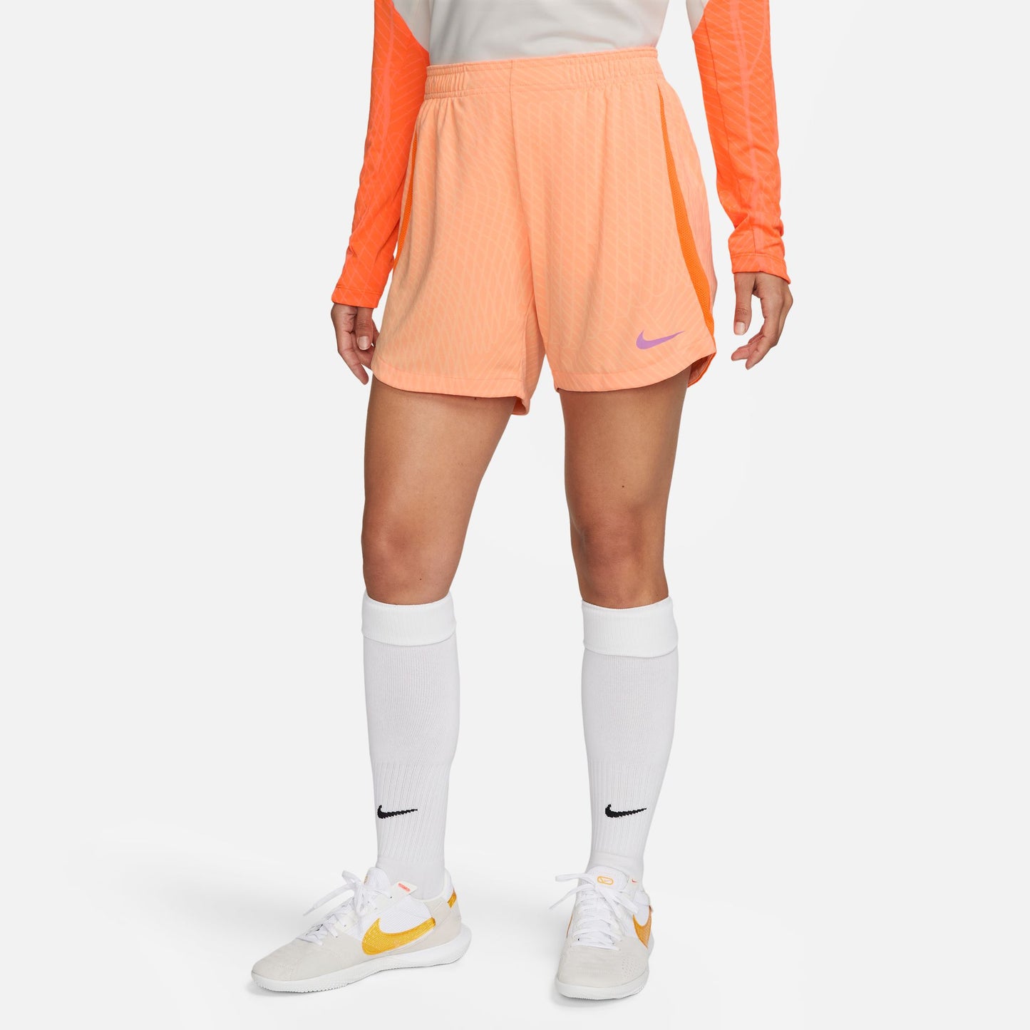Nike Dri-FIT Strike - Women's Soccer Shorts - Orange