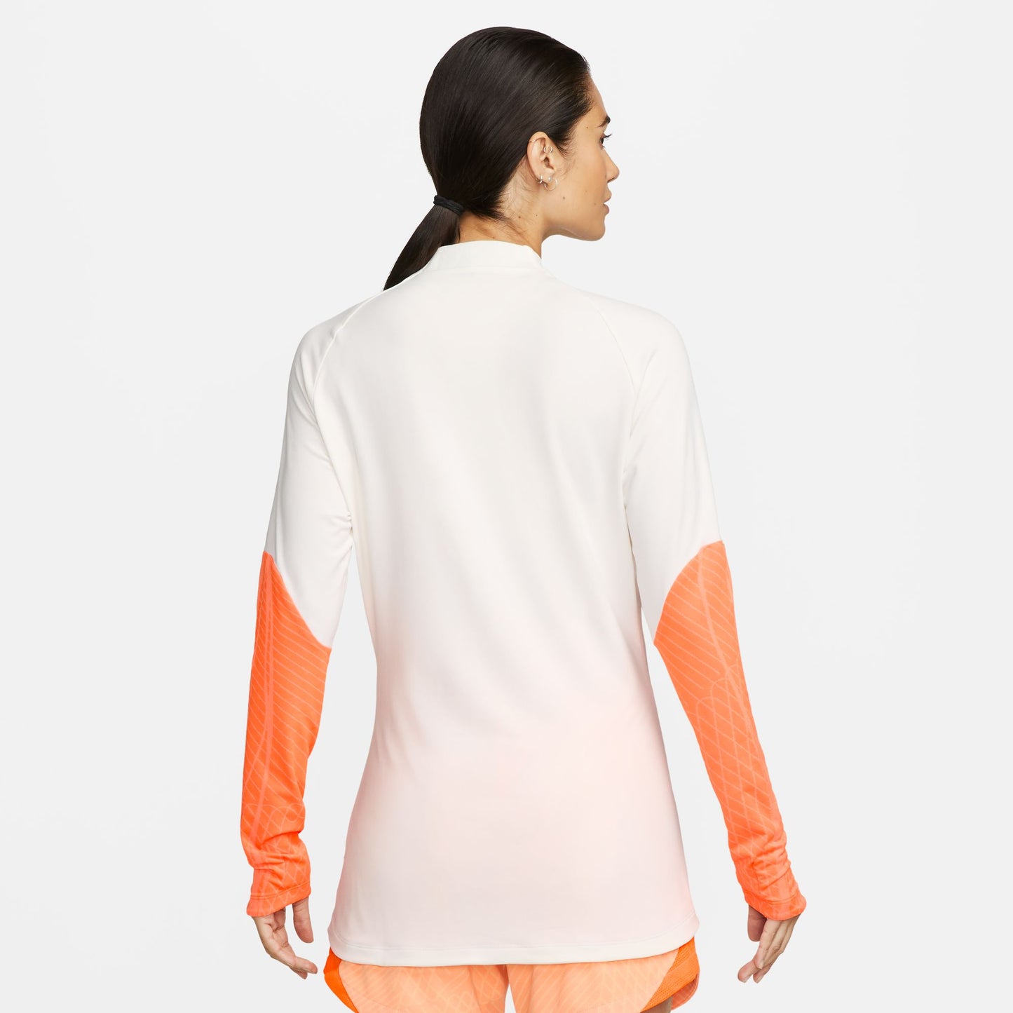 Nike Dri-FIT Strike - Women's Long-Sleeve Drill Top - White