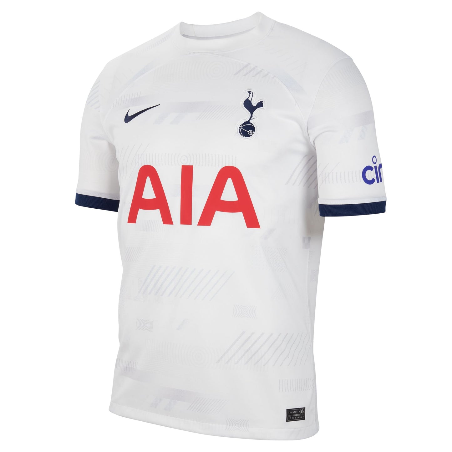 Tottenham Hotspur 2023/2024 Stadium Home Straight Fit Nike Dri-Fit Jersey