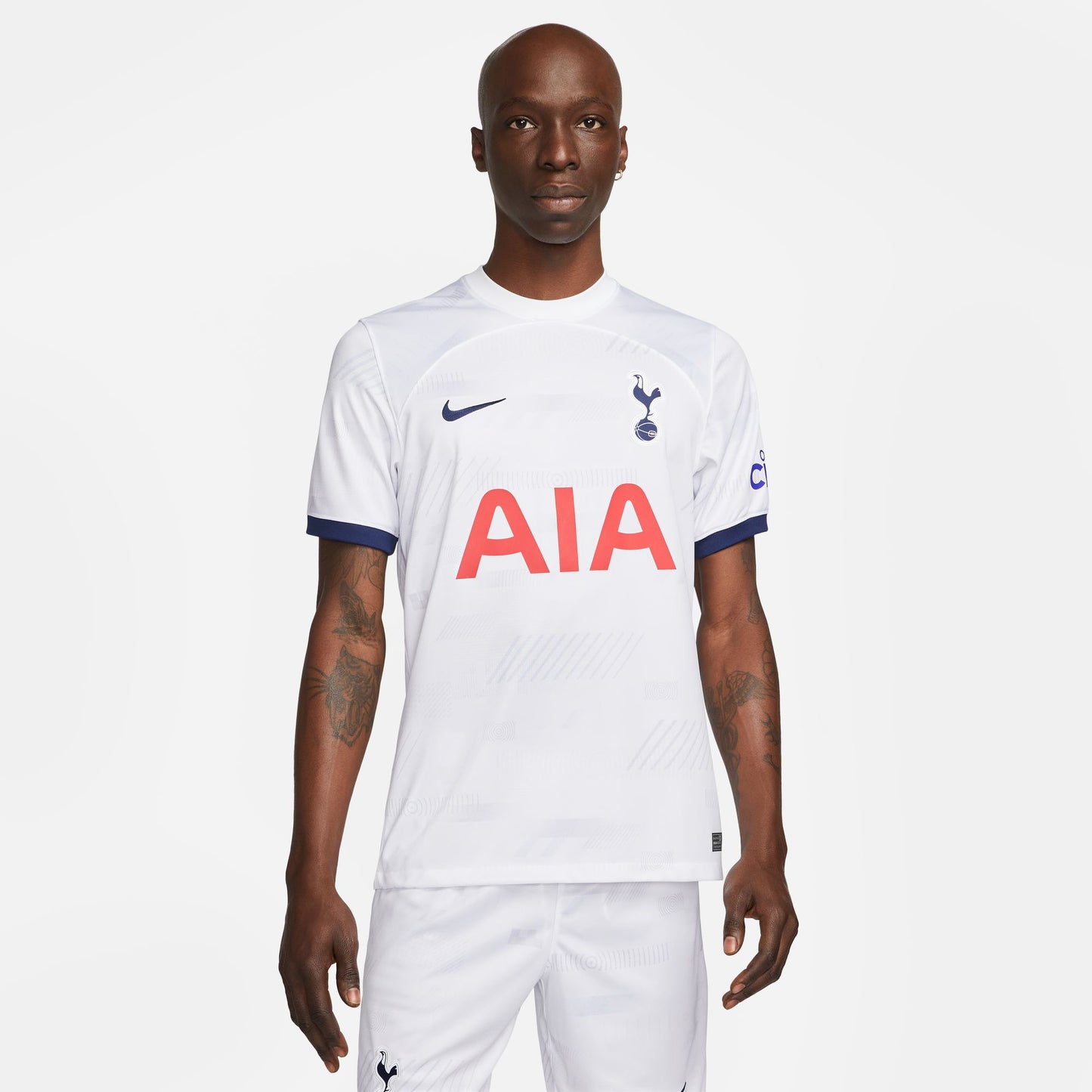 Tottenham Hotspur 2023/2024 Stadium Home Straight Fit Nike Dri-Fit Jersey