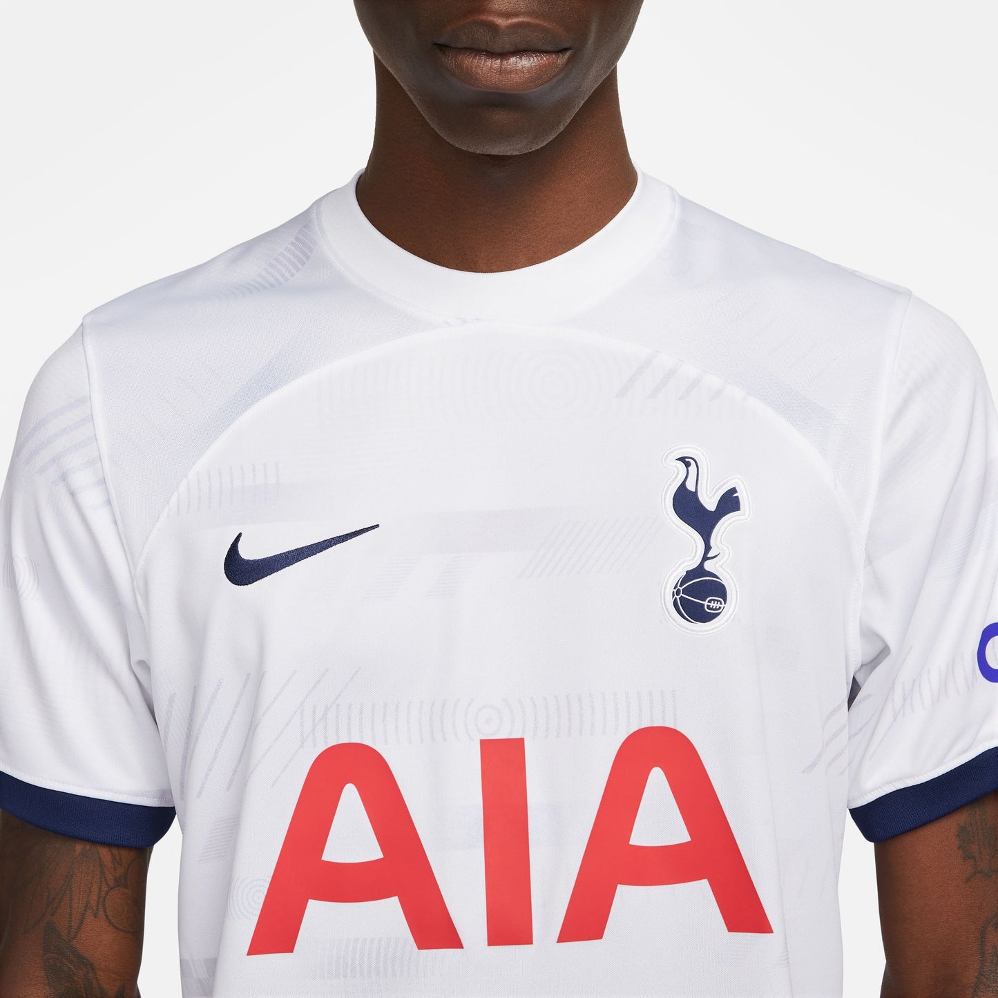 Tottenham Hotspur 2023/2024 Stadium Home Straight Fit Nike Dri-Fit Jersey