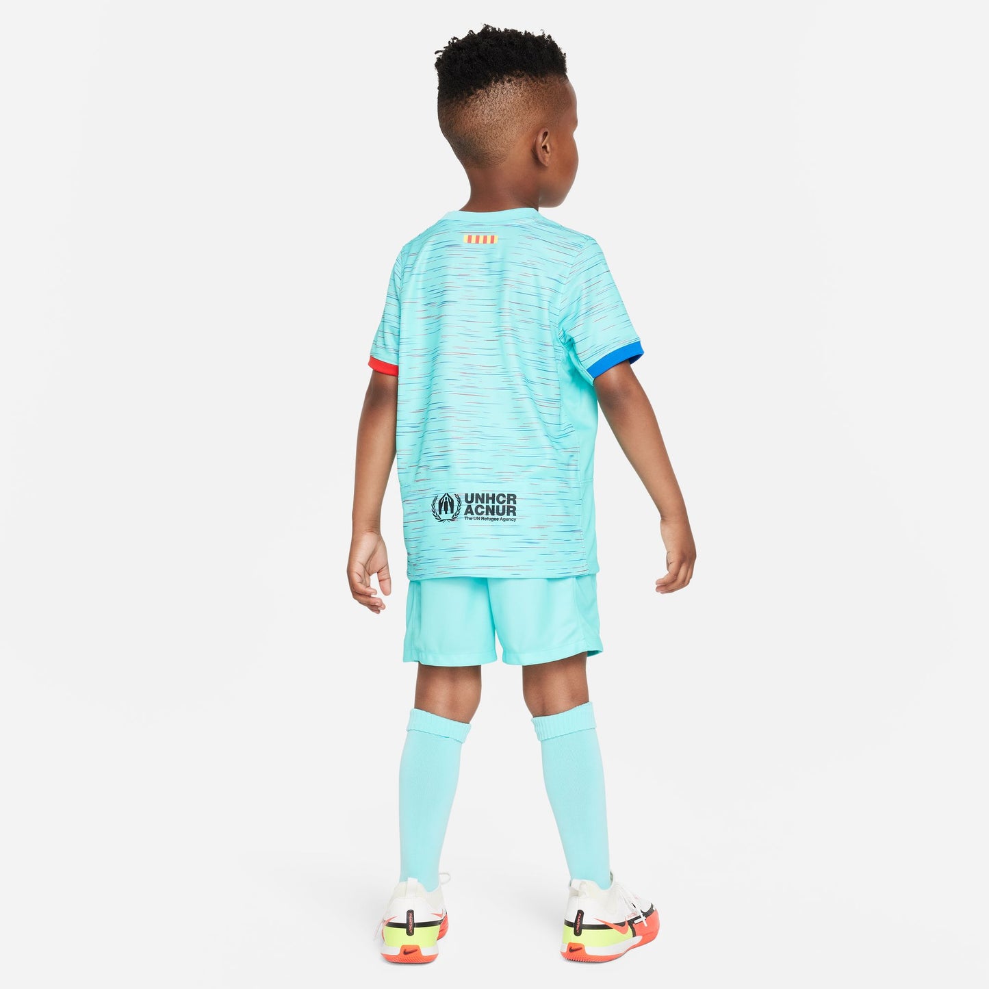 F.C. Barcelona 2023/24 Third Little Kids' Nike Fri-FIT 3-Piece Kit