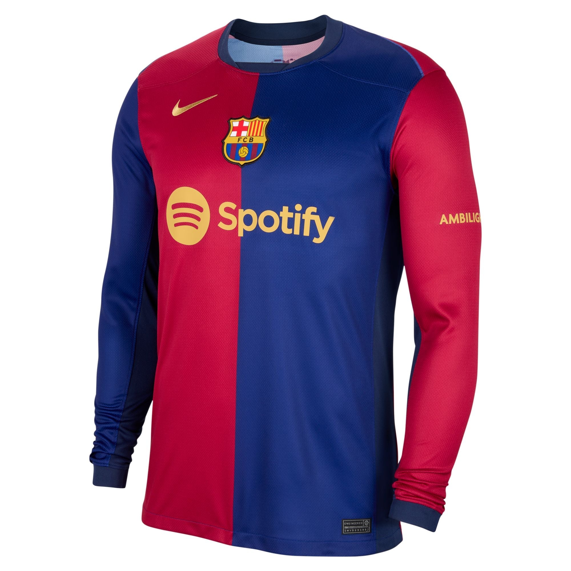 Barcelona Home 24/25 Longsleeve Straight Fit - MARTA 8