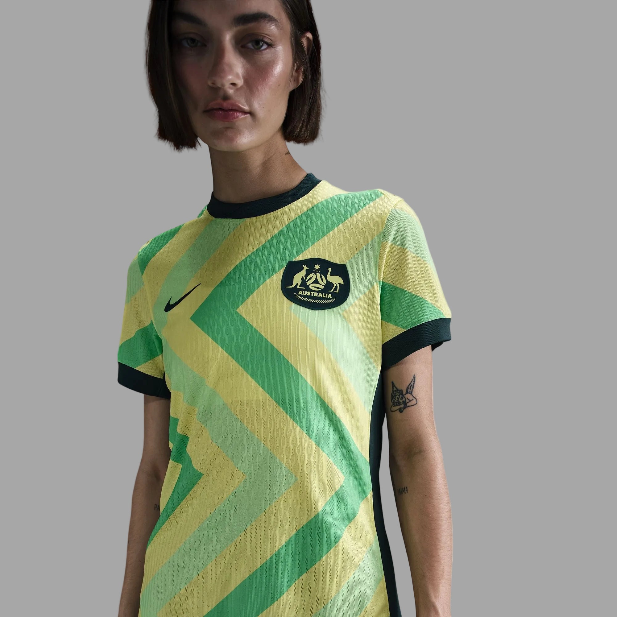 Australia 2025/26 Curved Fit Match Home Shirt