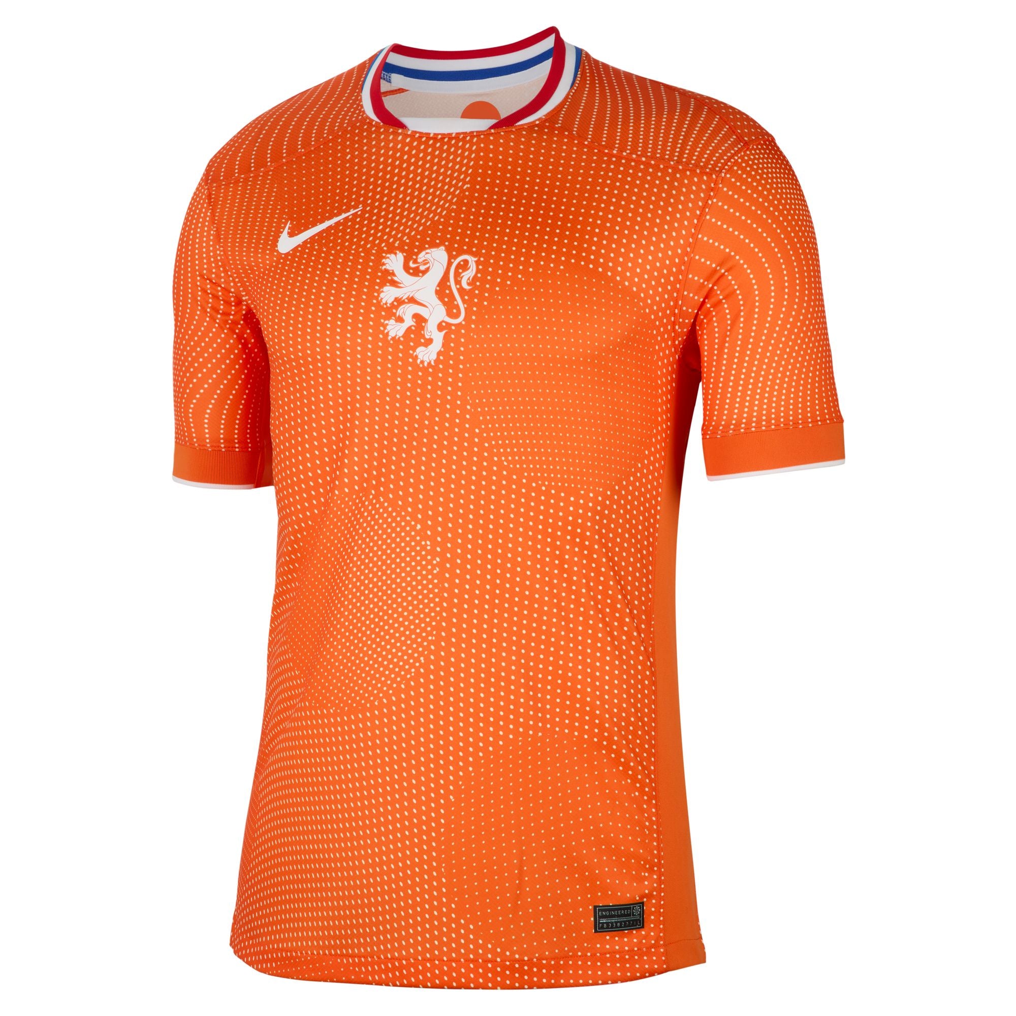 Netherlands Home Straight Fit Stadium Jersey