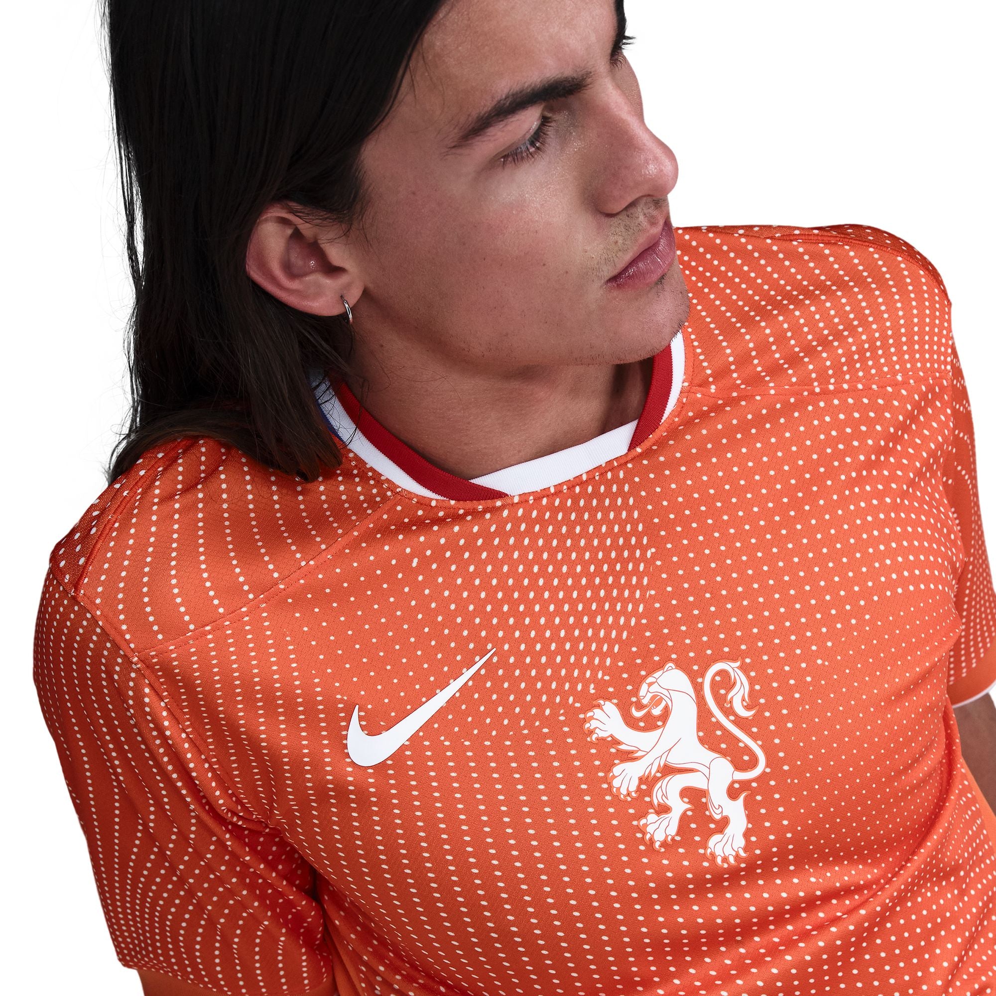 Netherlands Home Straight Fit Stadium Jersey