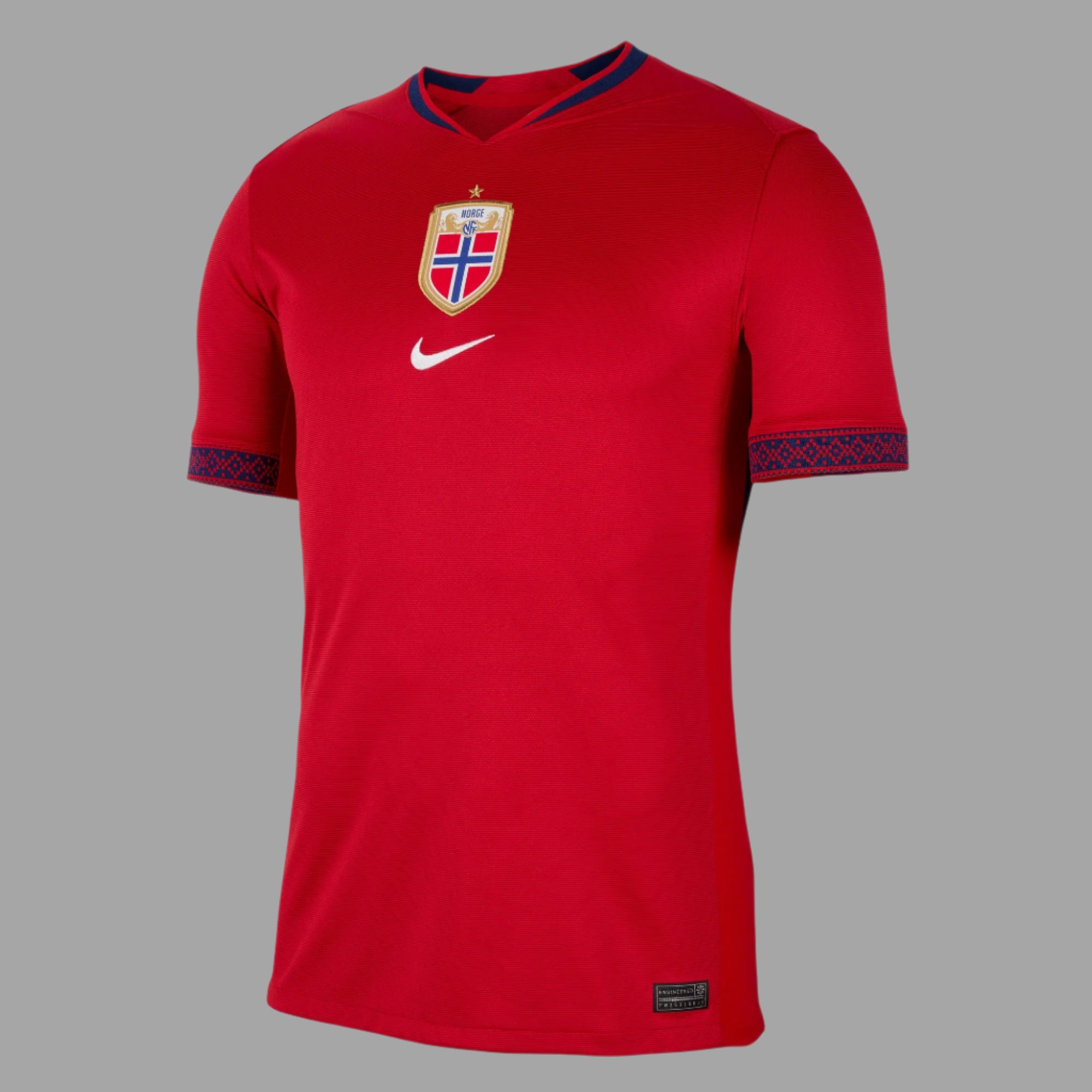 Norway Home Straight Fit Stadium Jersey