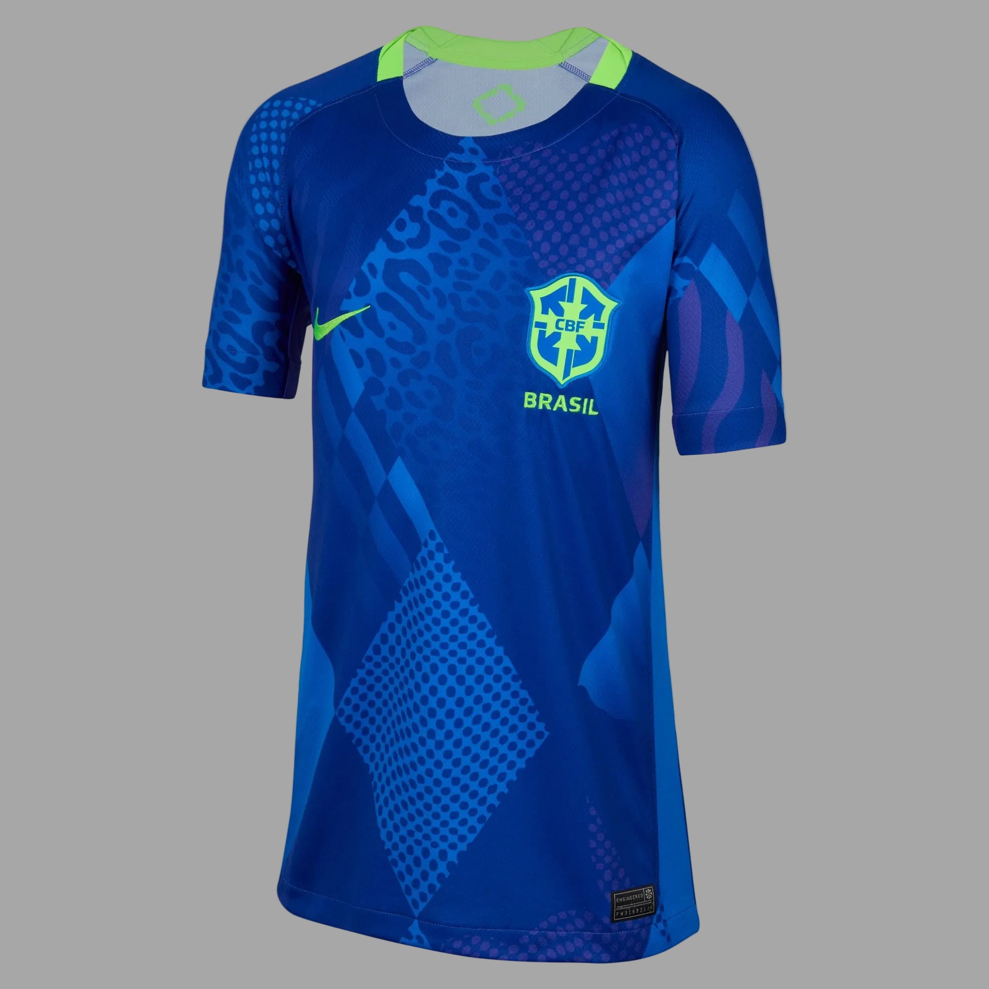 Brazil 2025 Stadium Away Big Kids' Nike Stadium Shirt