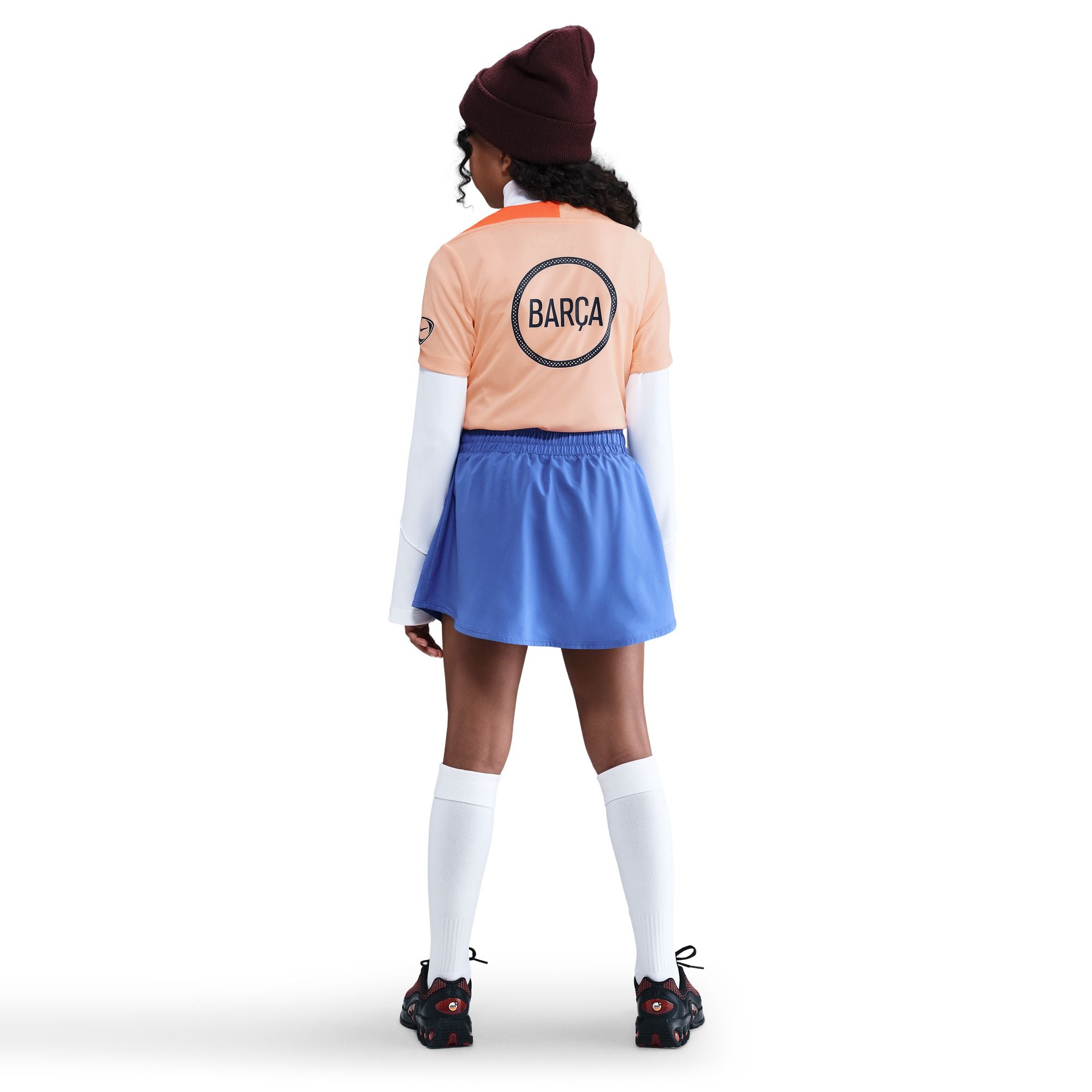 KIDS FC Barcelona Strike Third Nike Dri-FIT Total 90 Soccer Knit Top