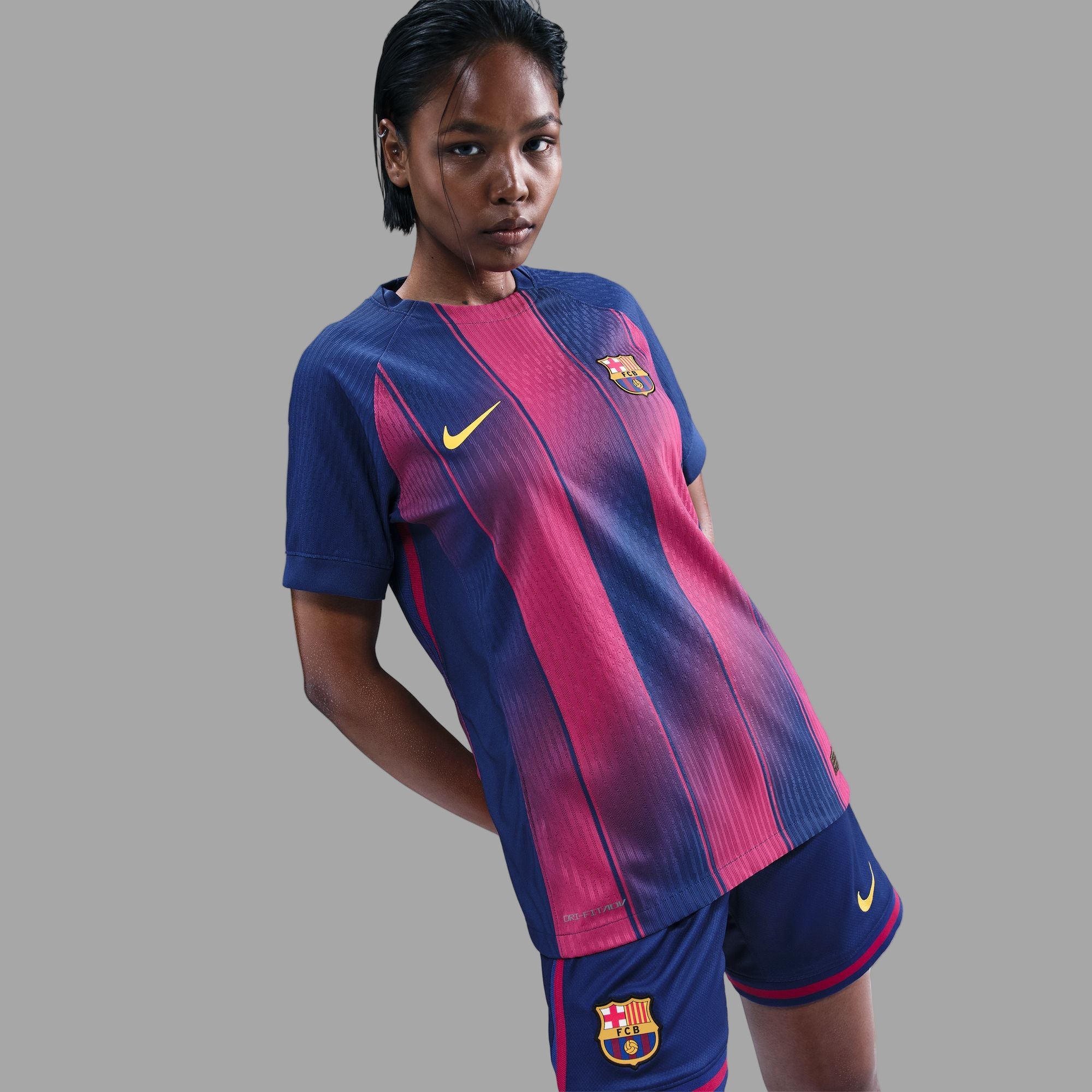 Barcelona 2025/26 Home Curved Womens Match Shirt
