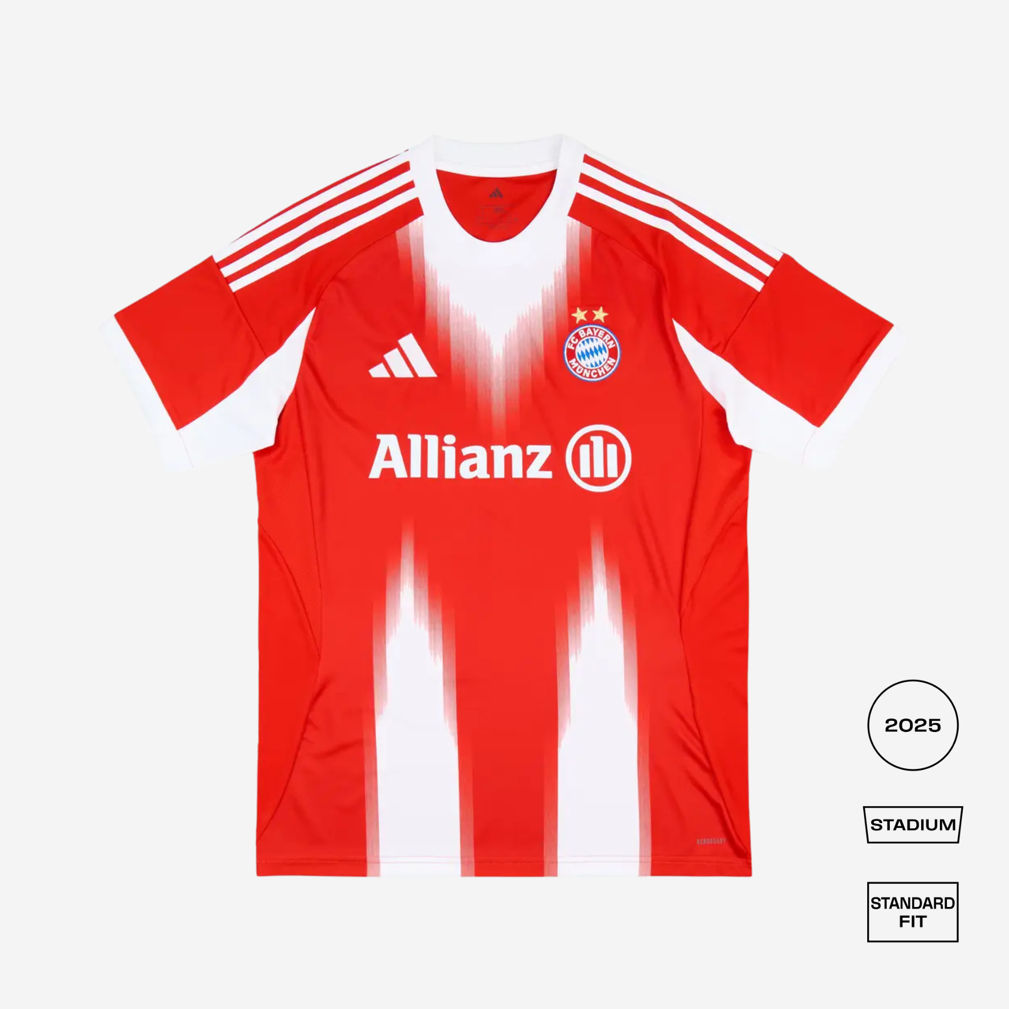 FC Bayern 25/26 Stadium Home Jersey