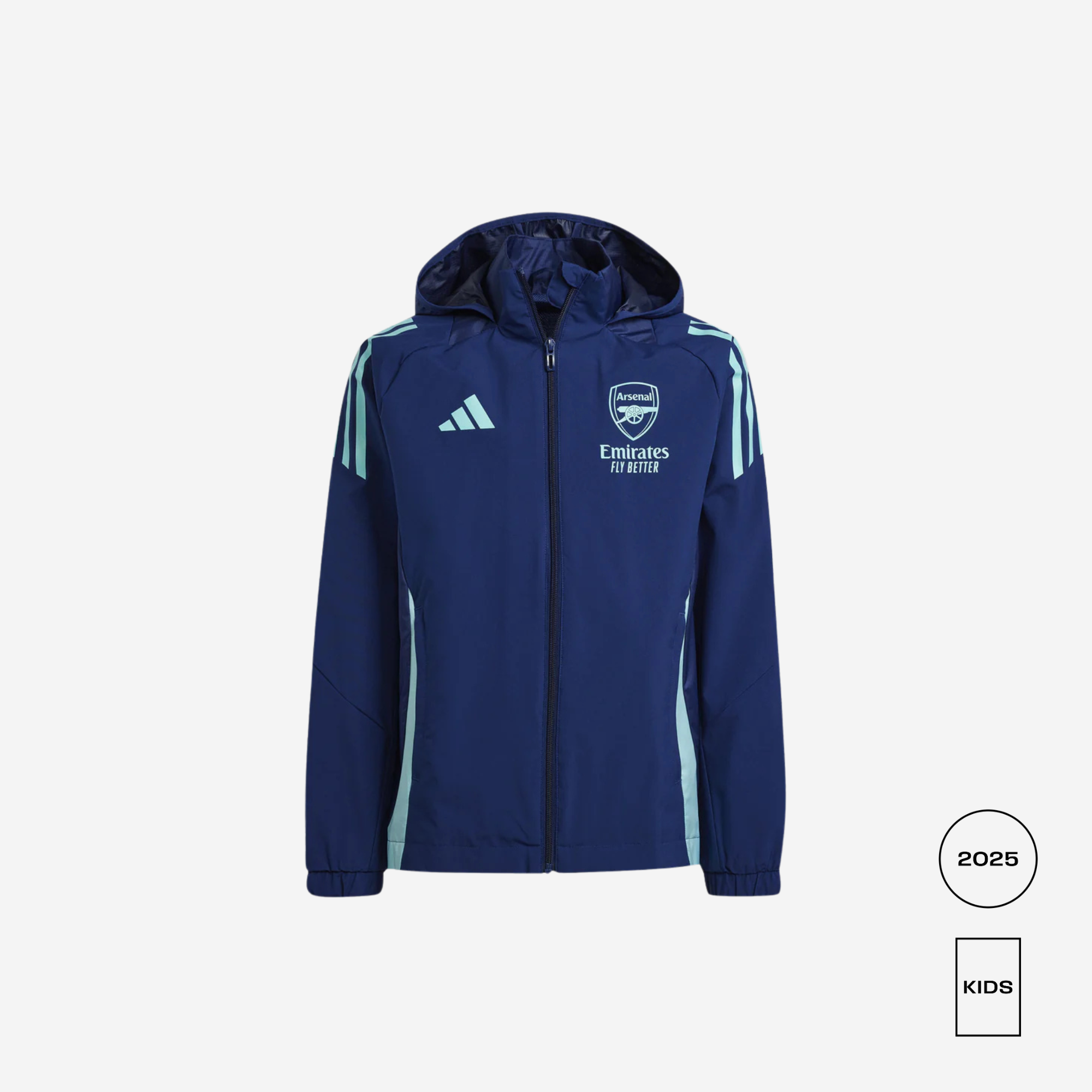 KIDS Arsenal Tiro 24 All-Weather Jacket