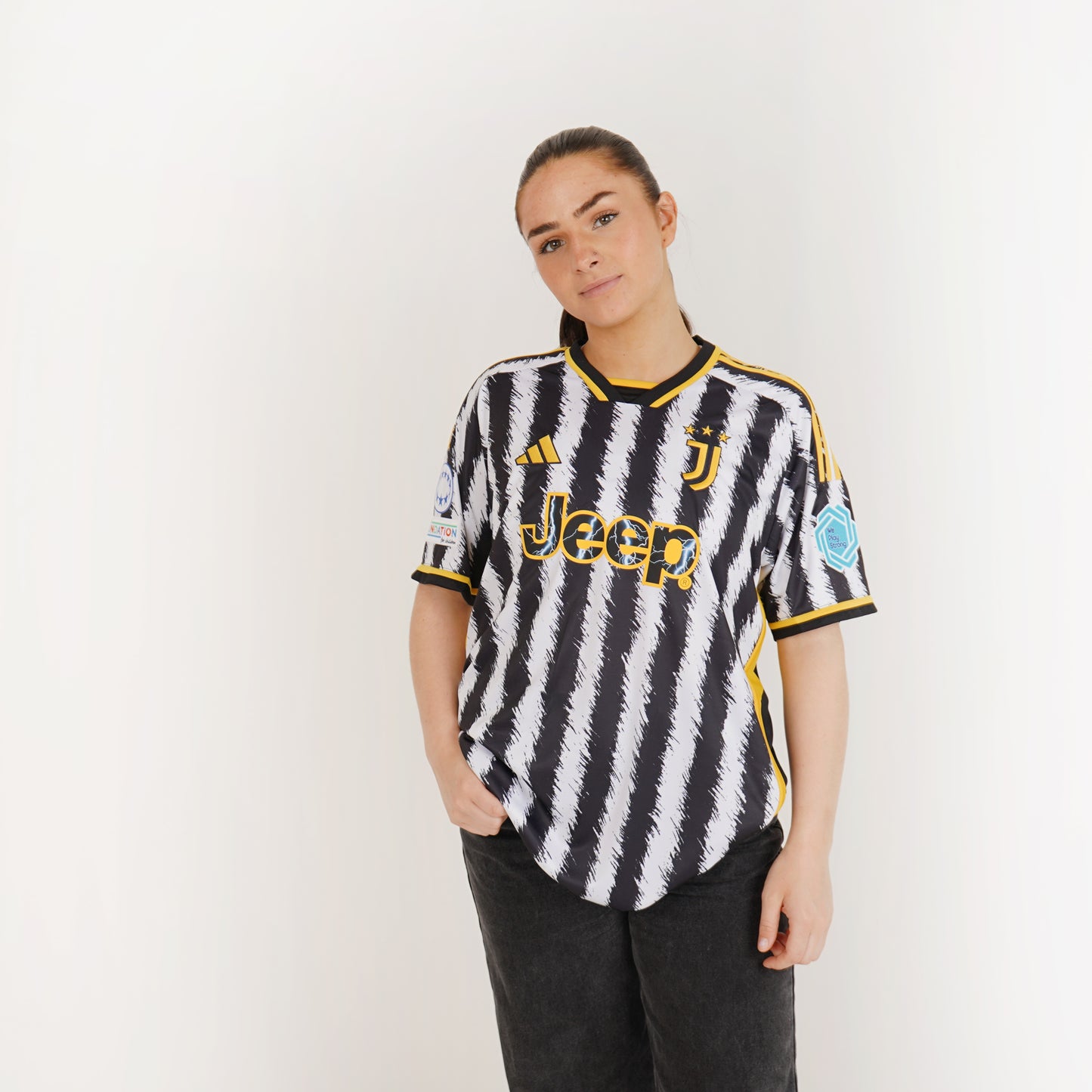 Juventus 2023/2024 Home Straight Fit Adidas Stadium Jersey