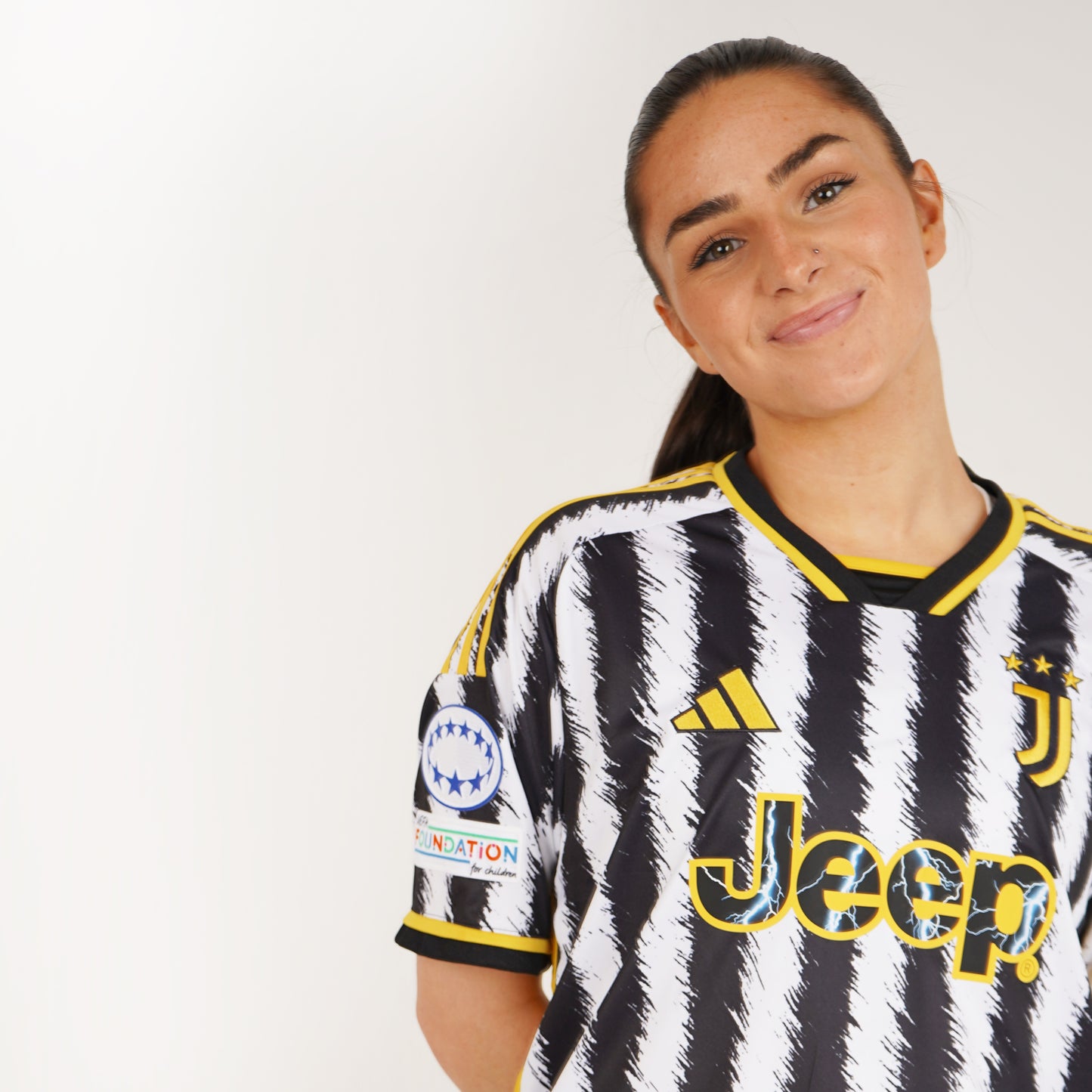 Juventus 2023/2024 Home Straight Fit Adidas Stadium Jersey