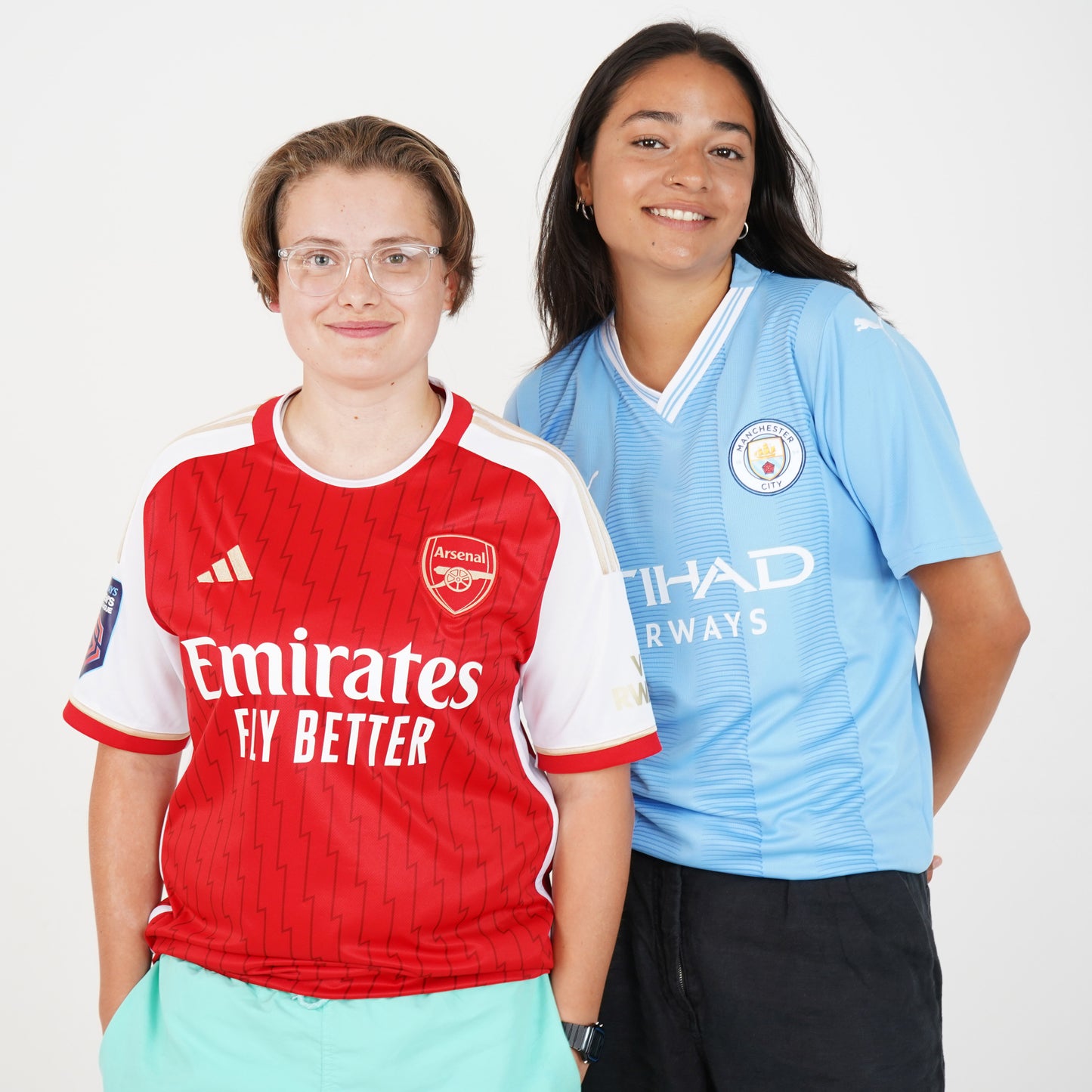Manchester City 2023/2024 Home Straight Fit Puma Stadium Jersey