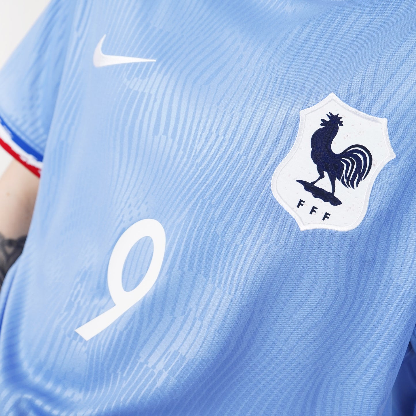 France Home Nike Stadium Straight Fit Jersey 2023