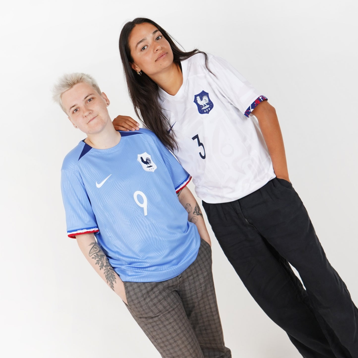 France Home Nike Stadium Straight Fit Jersey 2023