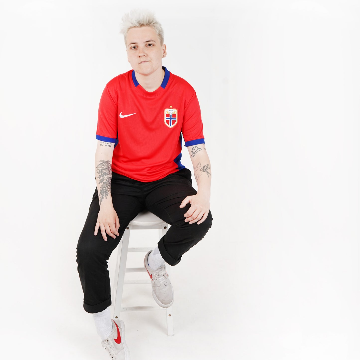 Norway Home Nike Stadium Straight Fit Jersey 2023