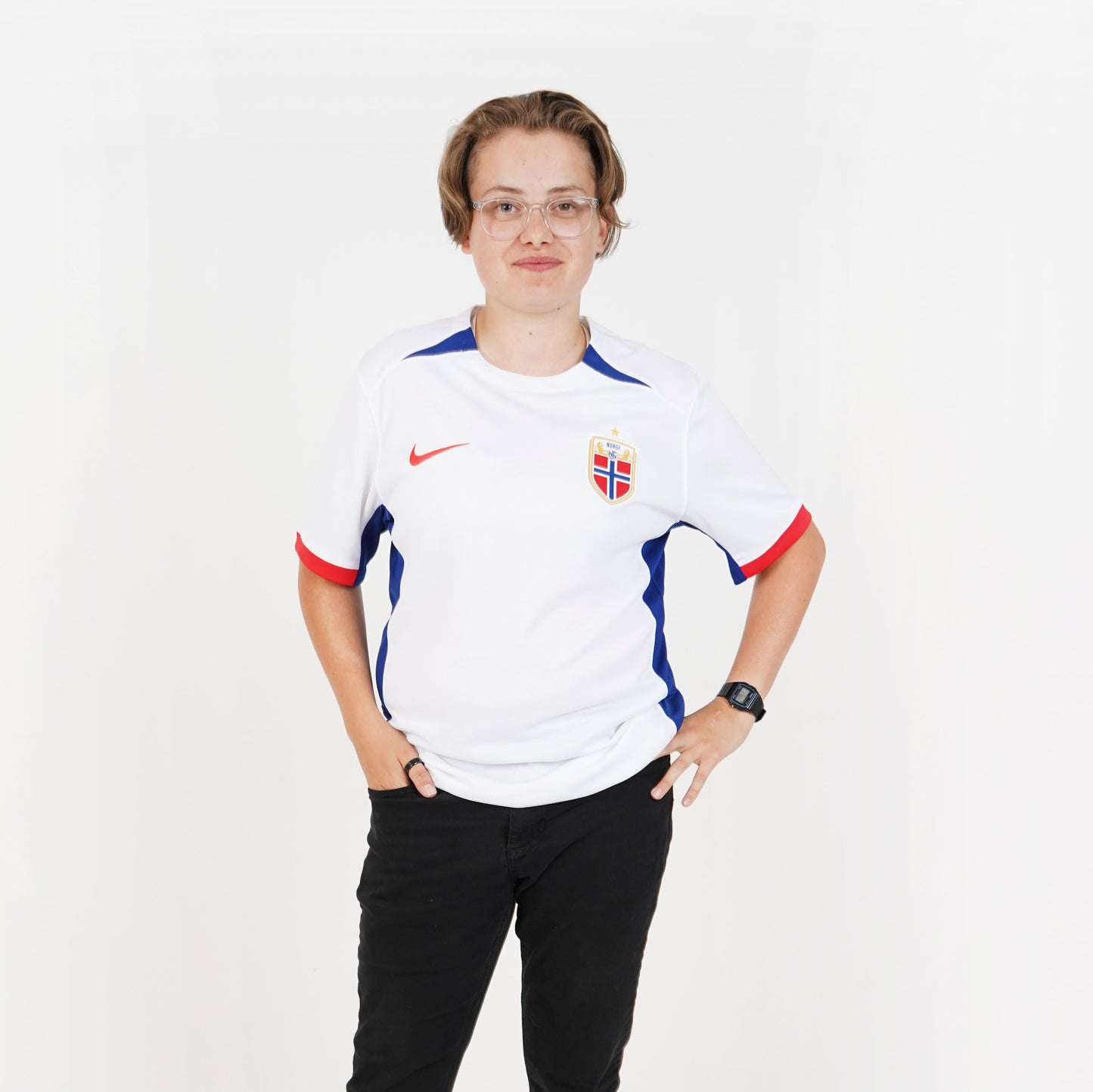 Norway Away Nike Stadium Straight Fit Jersey 2023