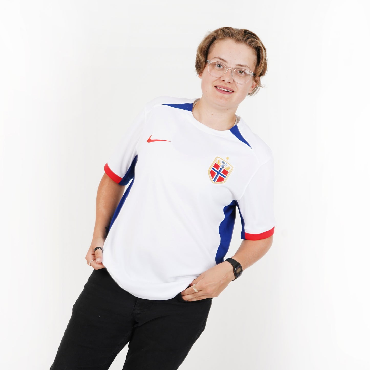 Norway Away Nike Stadium Straight Fit Jersey 2023