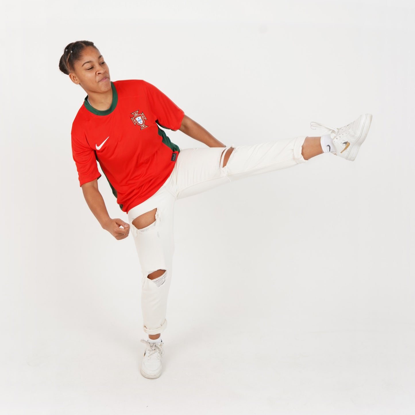 Portugal Home Nike Stadium Straight Fit Jersey 2023