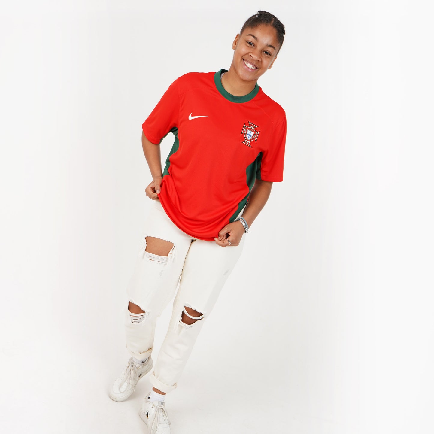 Portugal Home Nike Stadium Straight Fit Jersey 2023
