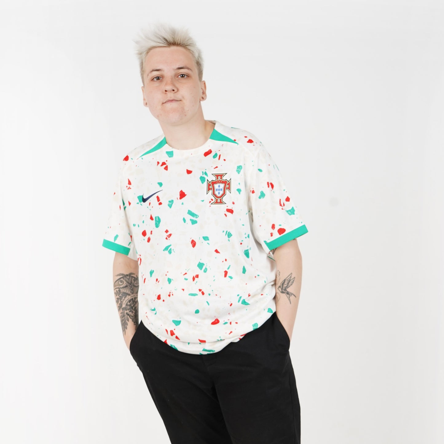 Portugal Away Nike Stadium Straight Fit Jersey 2023