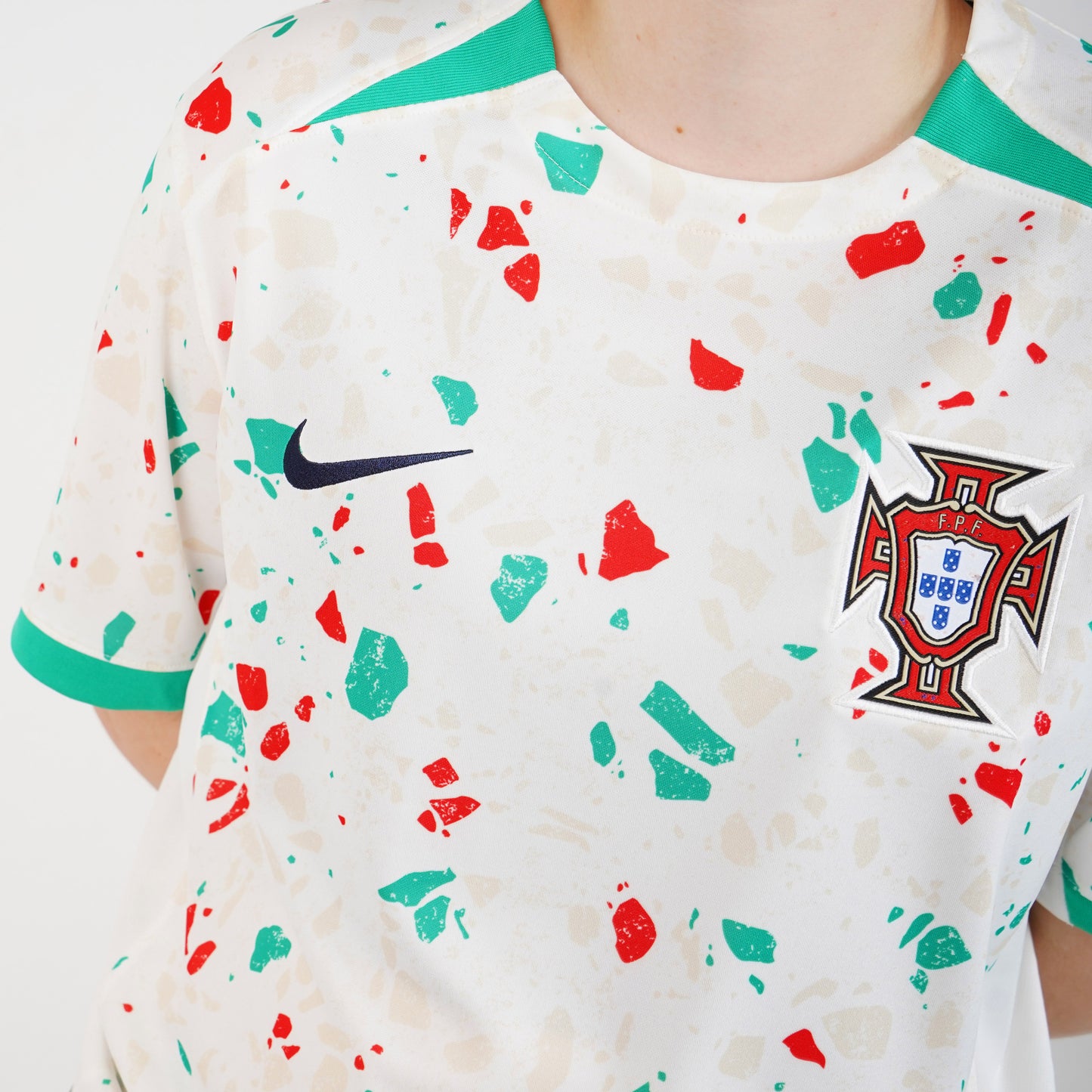 Portugal Away Nike Stadium Straight Fit Jersey 2023