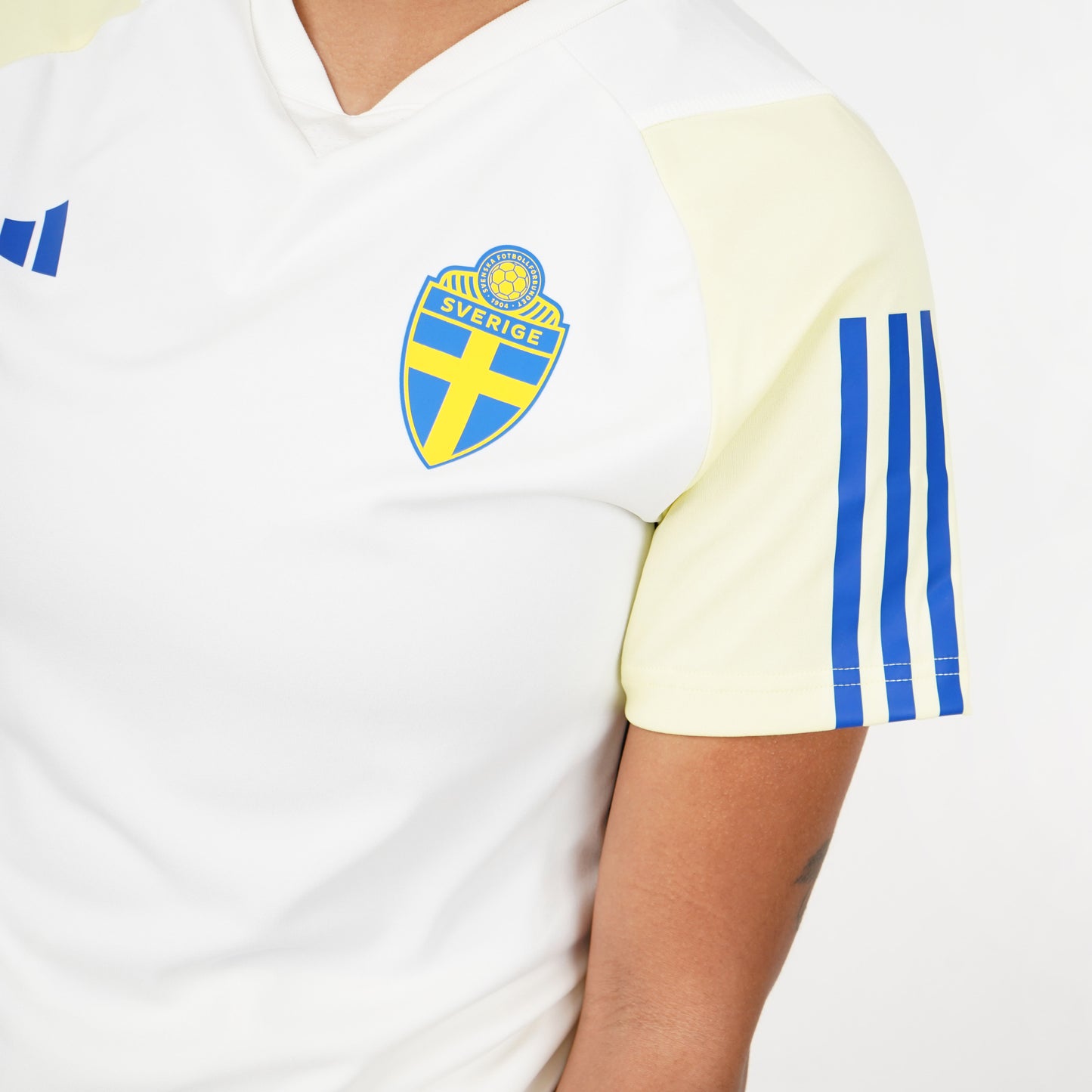 Sweden Adidas Tiro Training Curved Fit Jersey 2023